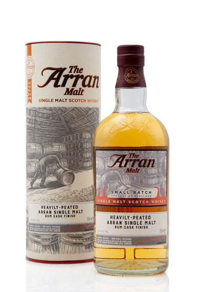 Arran Heavily Peated Rum Cask Finish | Lagg Distillery Exclusive | Abbey Whisky