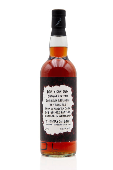 Dominican Rum 2013 - 10 Year Old Rum | Thompson Bros. | Abbey Whisky