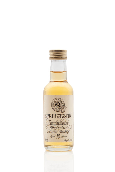 Springbank Society 10 Year Old Miniature | Campbeltown Whisky | Abbey Whisky