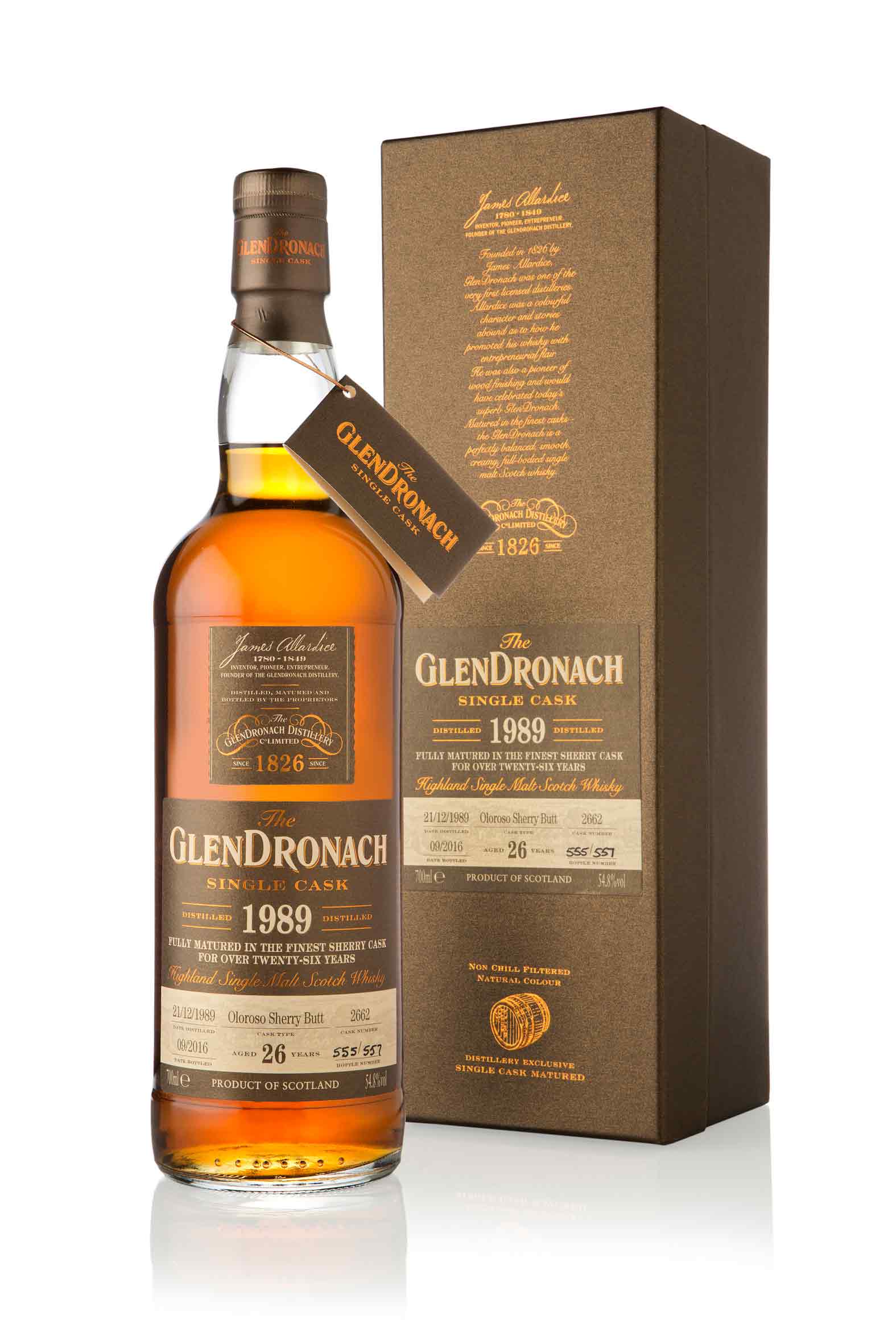 GlenDronach 26 Year Old - 1989 / Single Cask 2662 / Batch 14