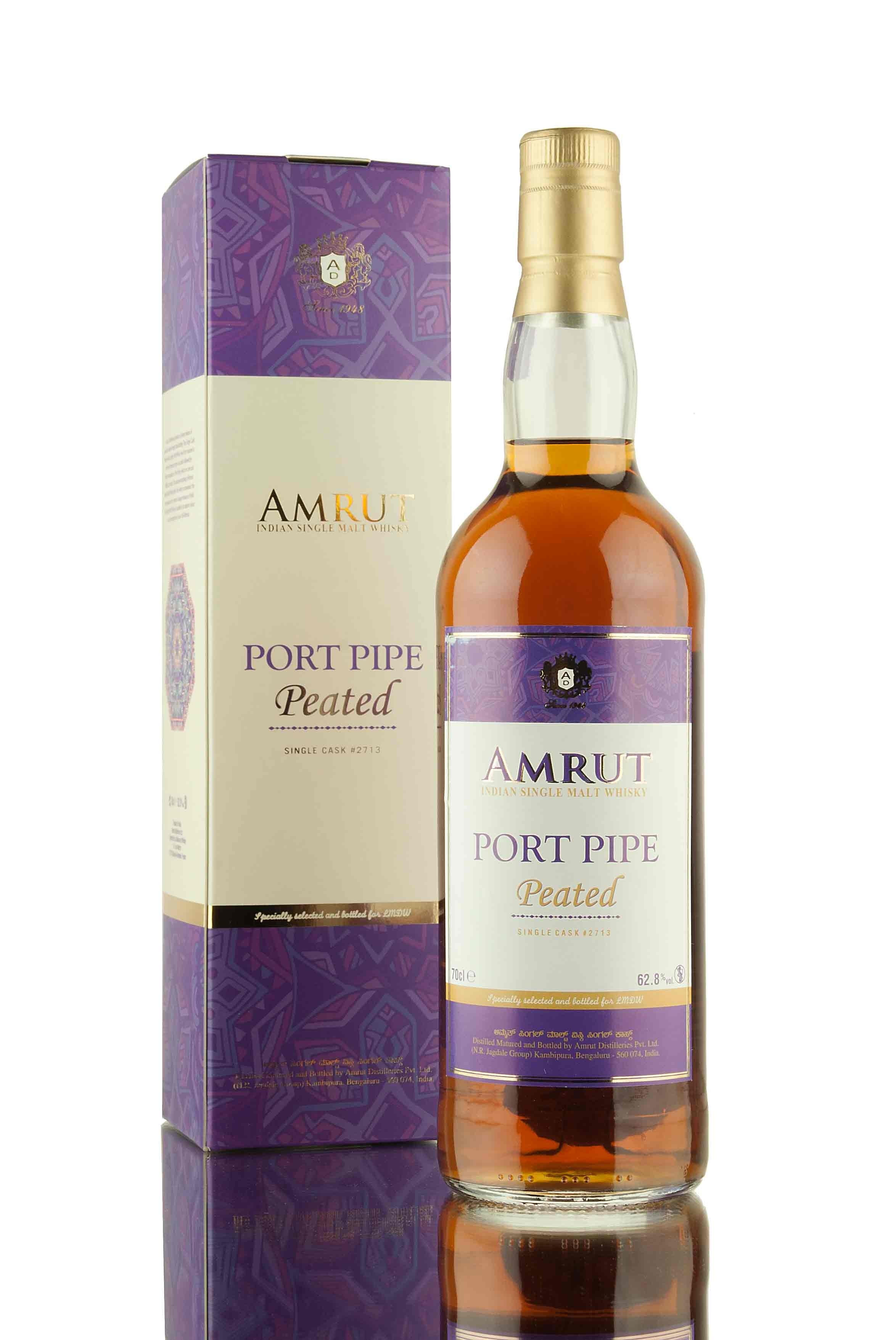 Amrut Peated Port Pipe - Cask 2713 | LMDW