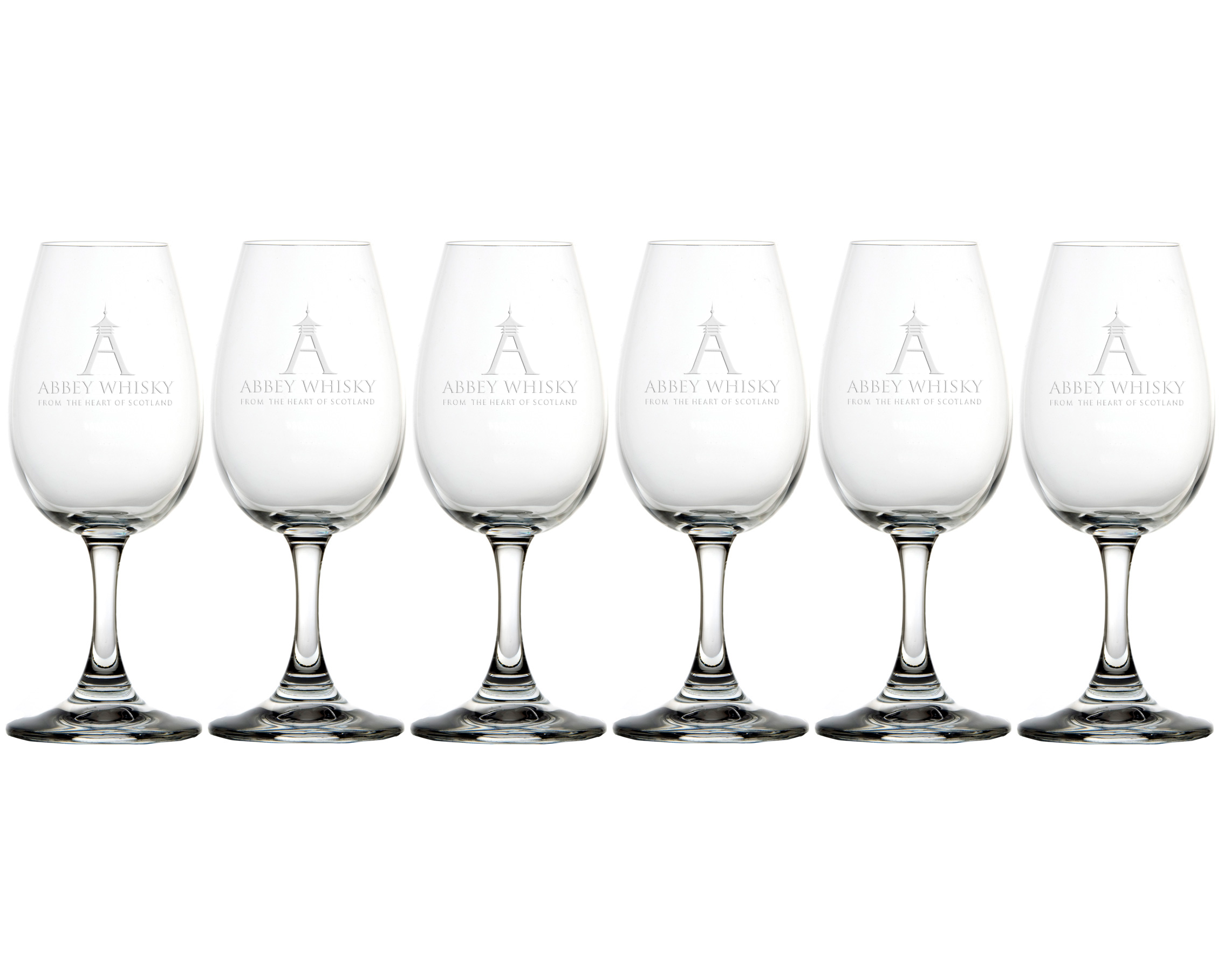 Abbey Whisky Copita Tasting Glass - Set of Six