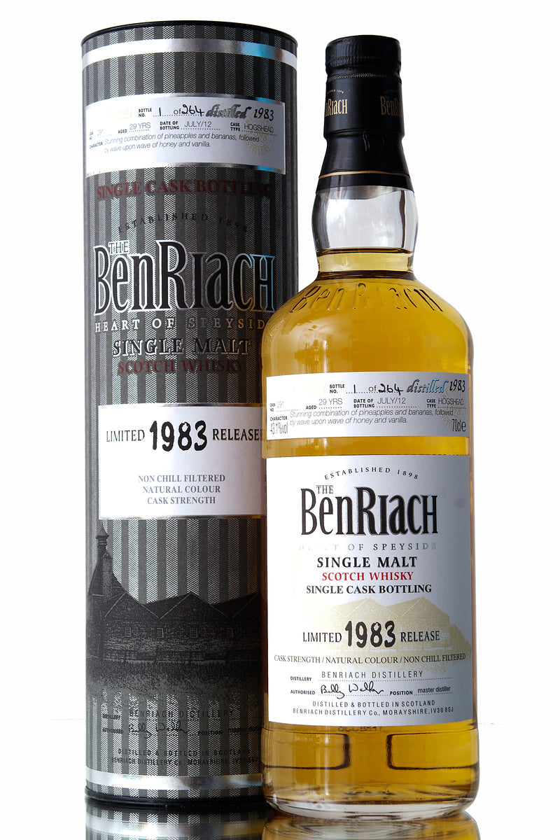 BenRiach 1983 / 29 Year Old / Cask 291