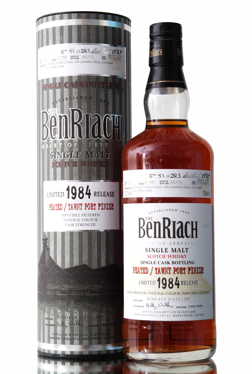 BenRiach 1984 / 27 Year Old / Cask 1052