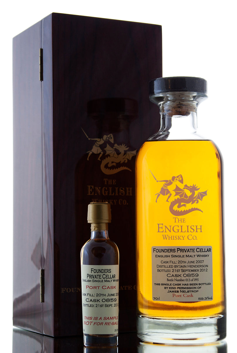 English Whisky Co / Founders Private Cellar / Cask 0859
