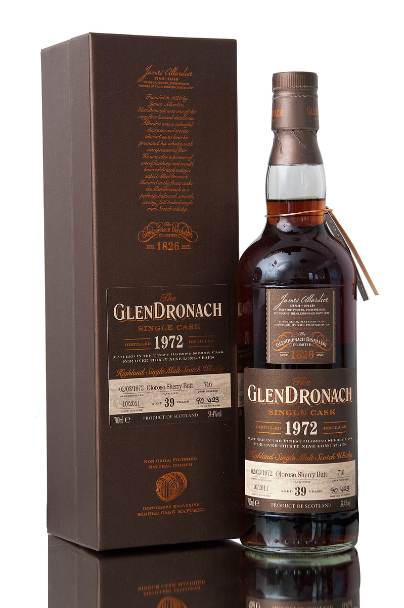 Glendronach 1972 / 39 Year Old / Cask 716