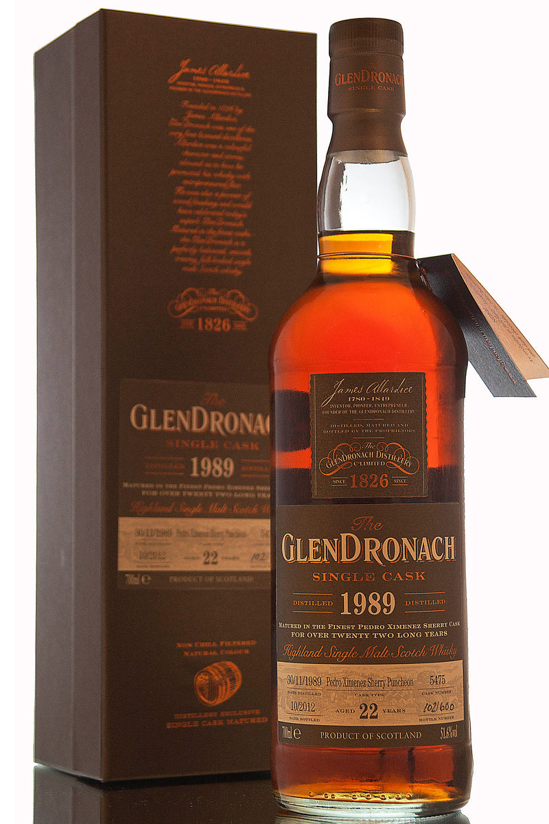 Glendronach 1989 / 22 Year Old / Cask 5475