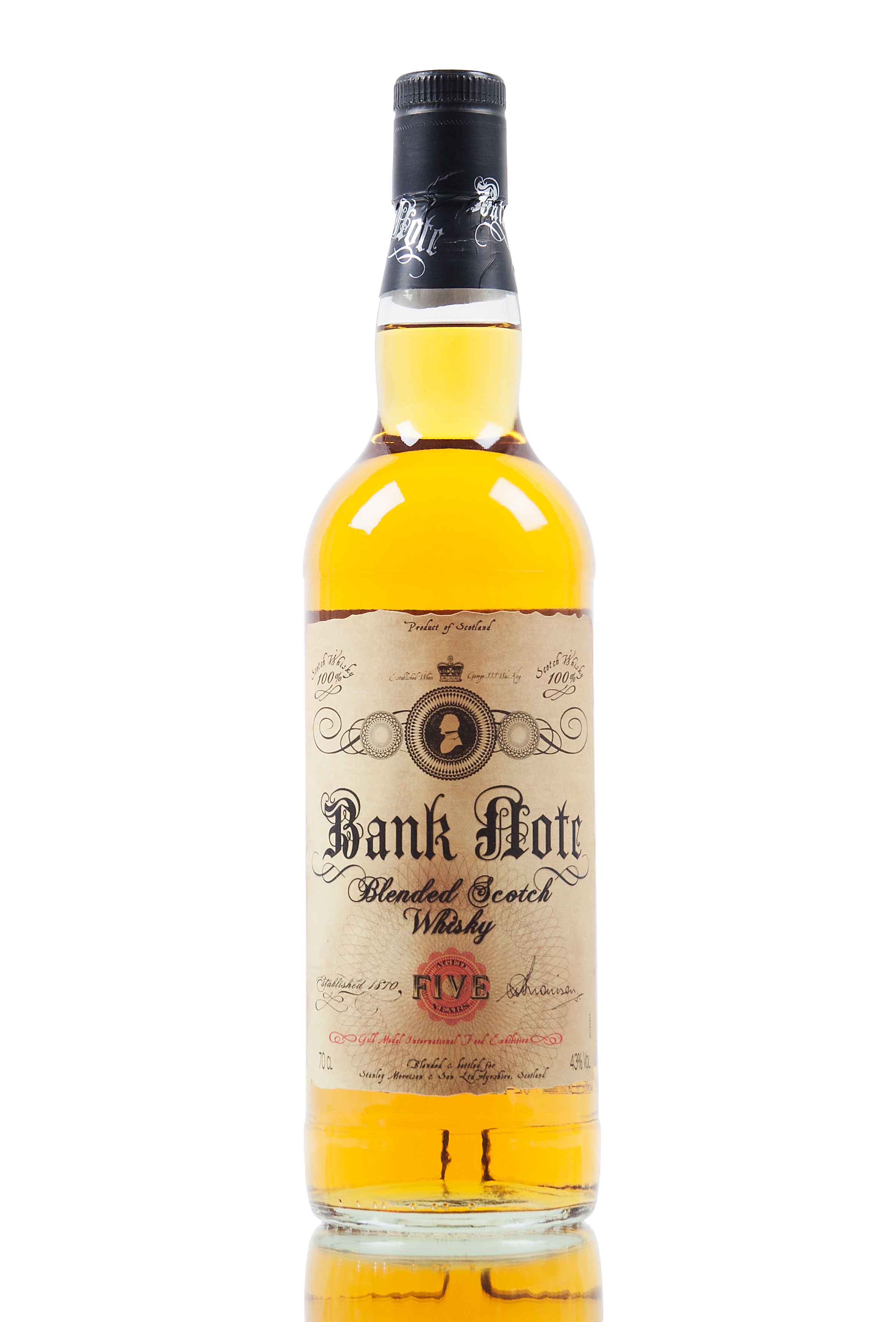 Bank Note Blended Scotch Whisky / 5 Year Old