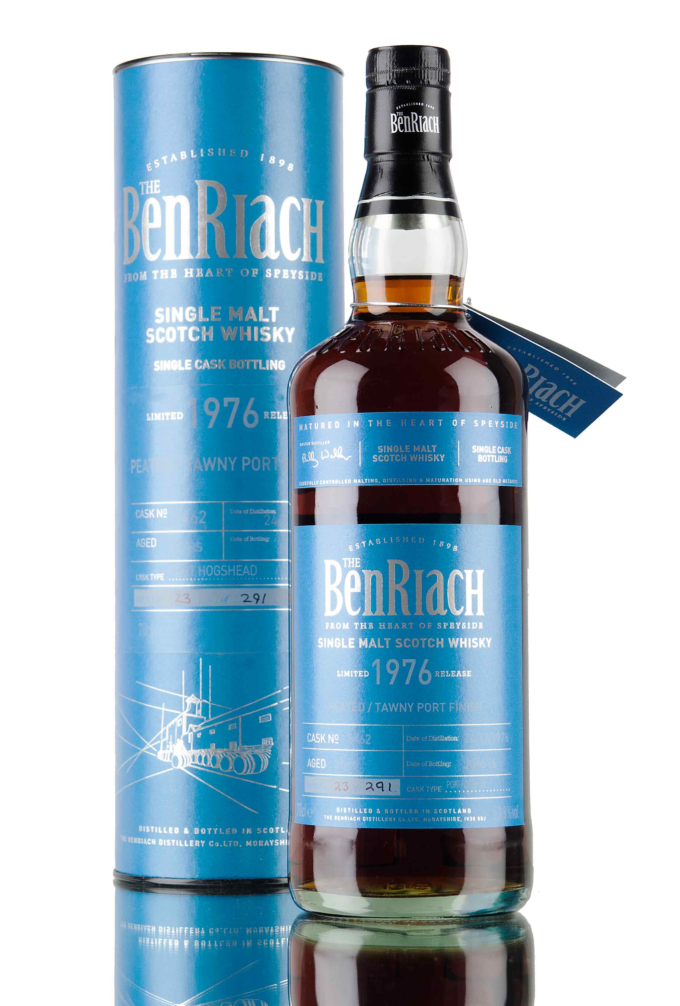 BenRiach 39 Year Old - 1976 / Single Cask 5462 / Batch 13