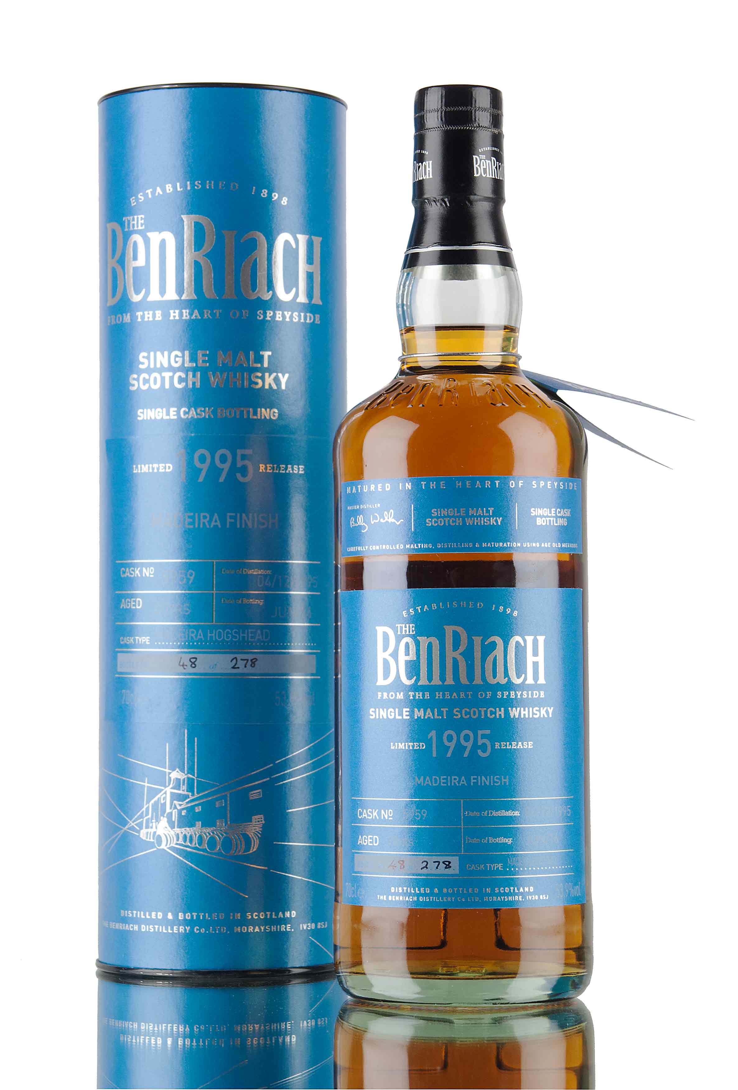 BenRiach 20 Year Old - 1995 / Single Cask 5959 / Batch 13
