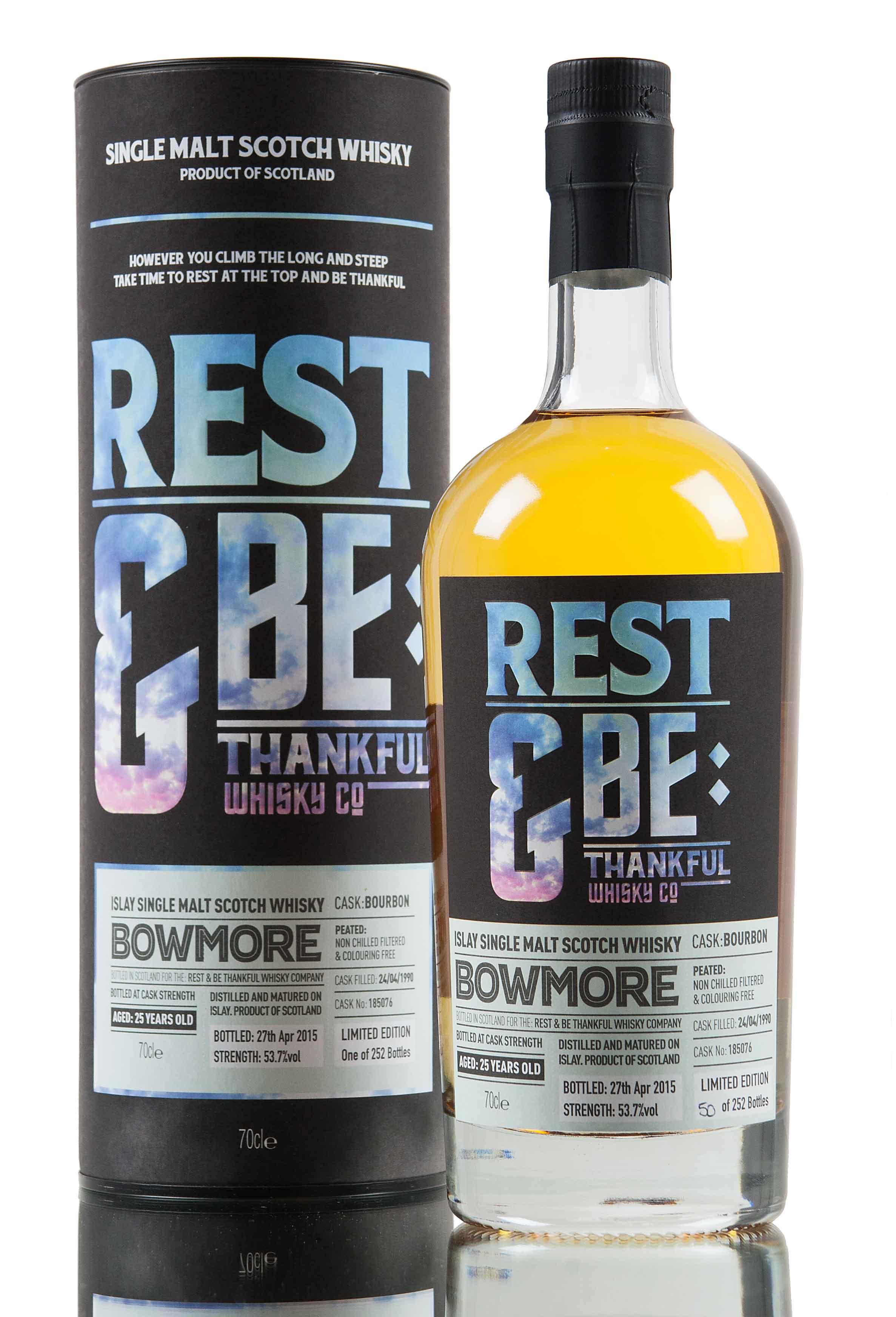 Bowmore 25 Year Old - 1990 / Single Cask 185076