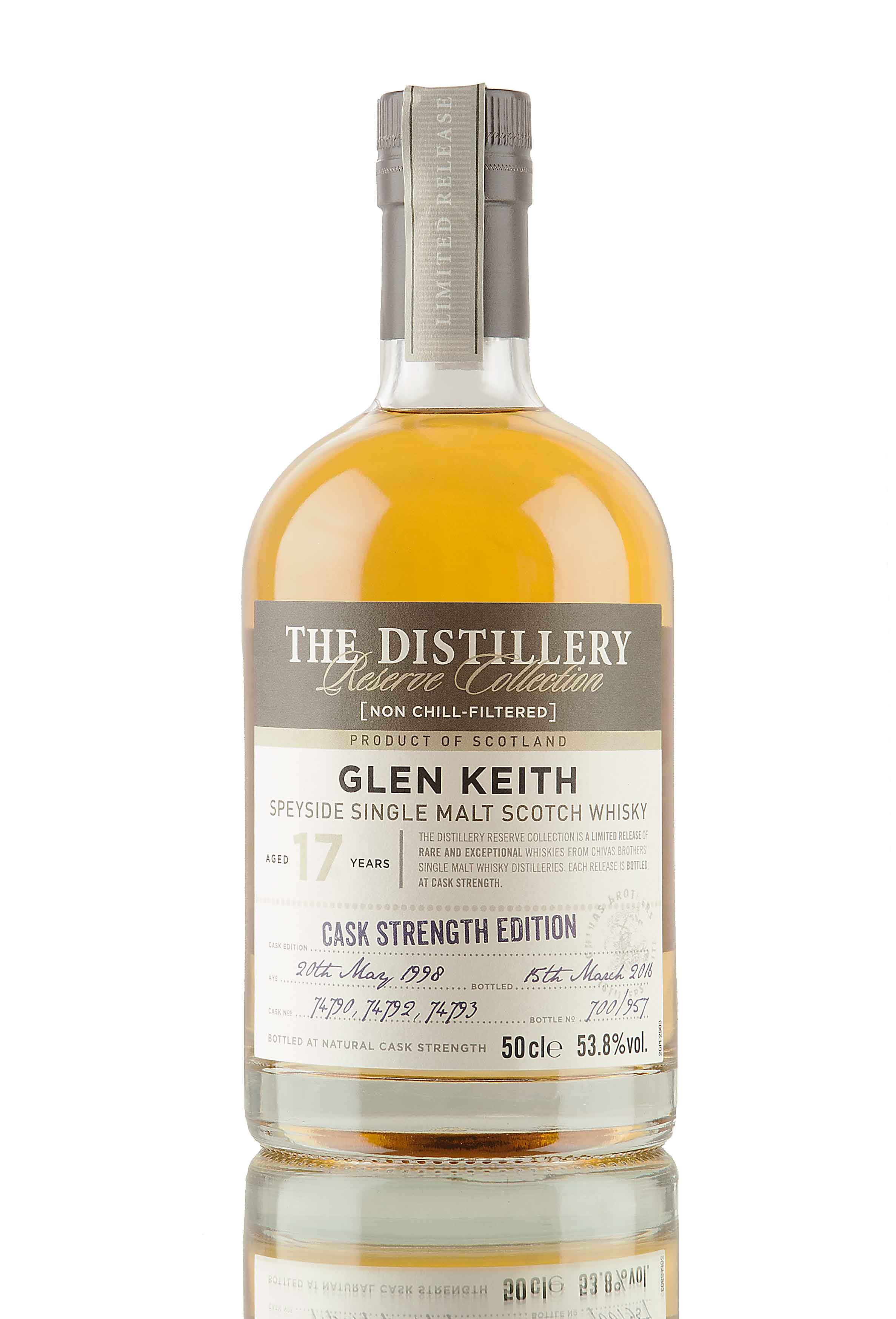 Glen Keith 17 Year Old - 1998 / Cask Strength Edition