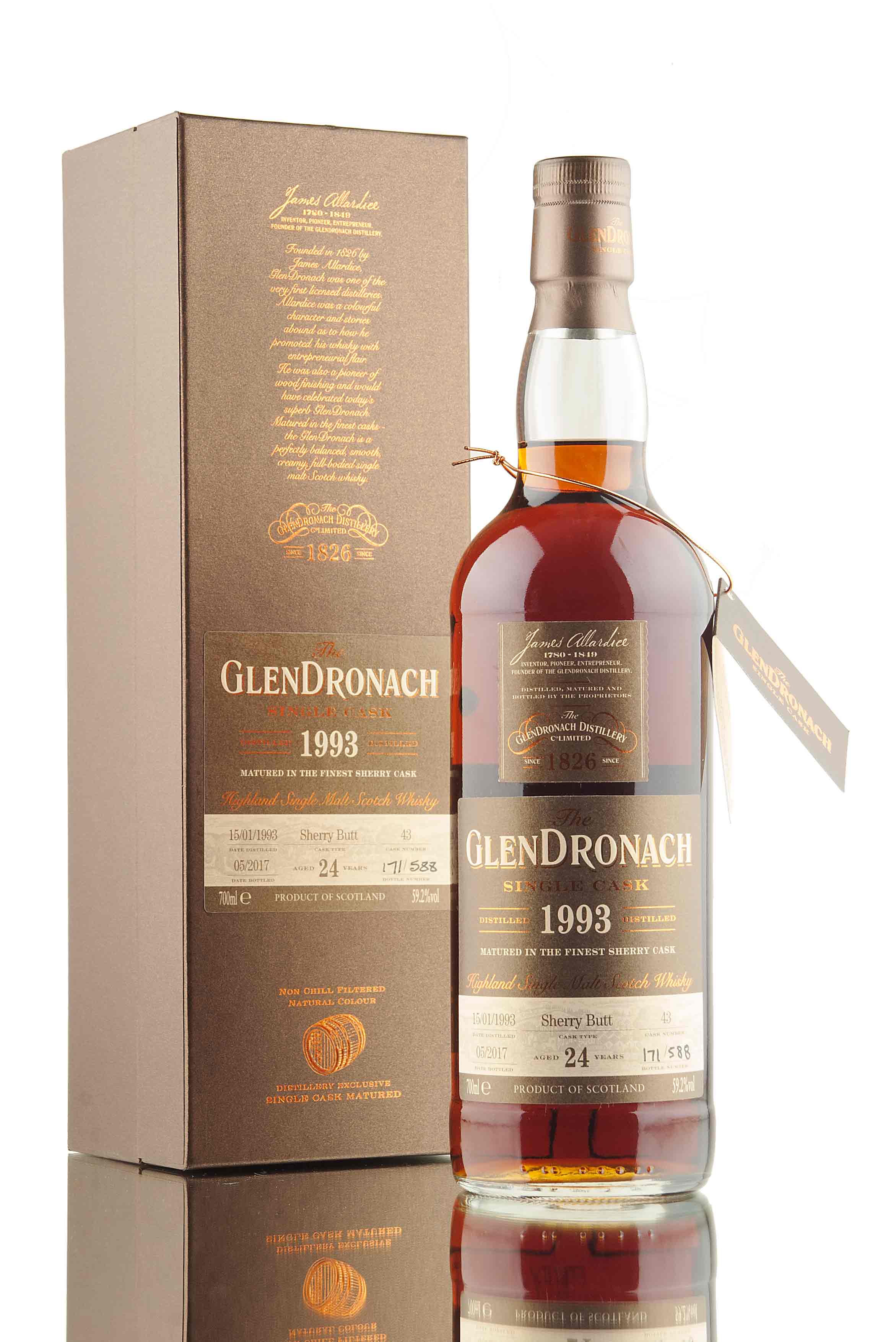 GlenDronach 24 Year Old - 1993 | Single Cask 43 | Batch 15