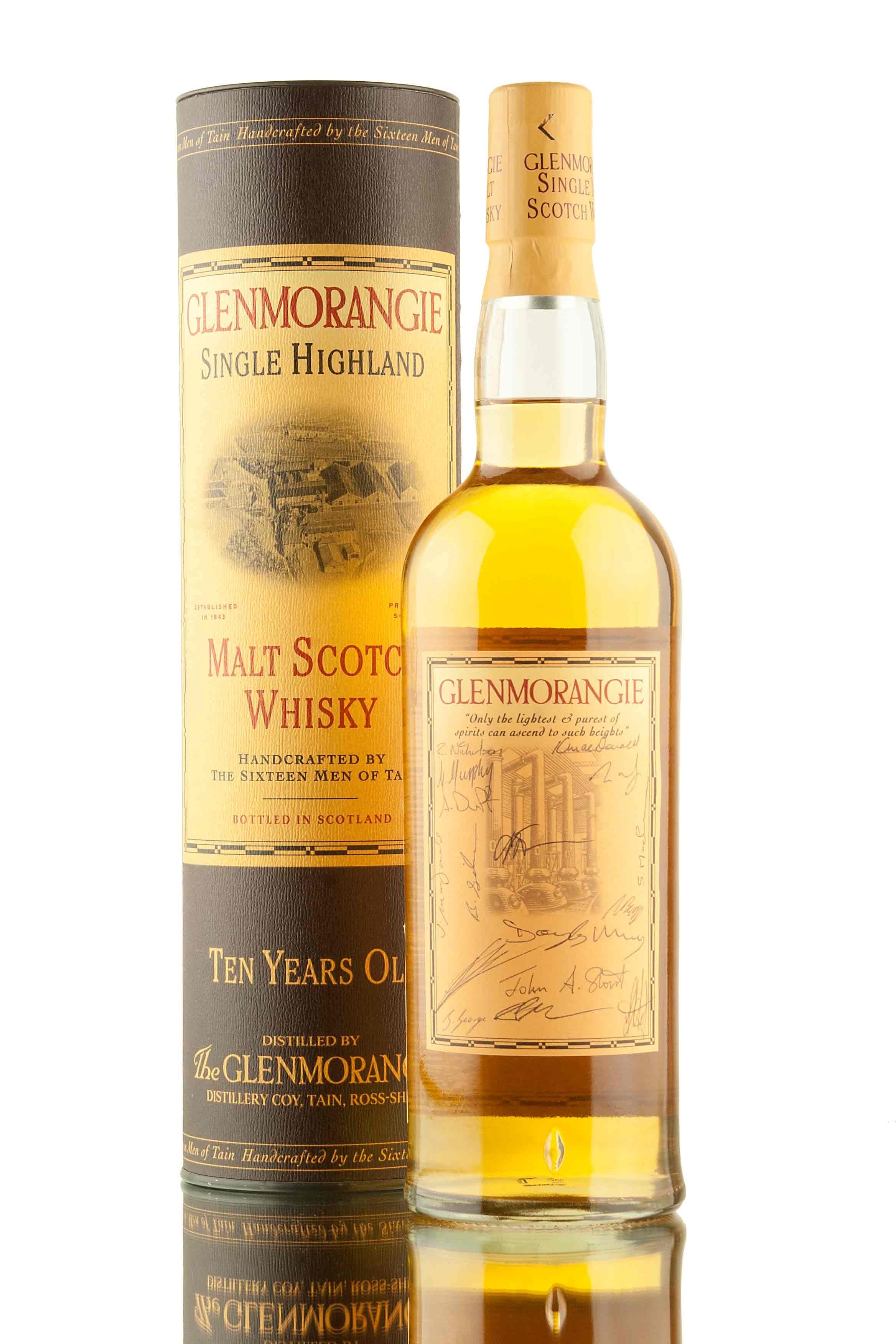 Glenmorangie Hand Signed By The Sixteen Men Of Tain