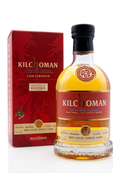 Kilchoman 2008 Vintage | Cask 319/2008 | Distillery Shop Exclusive | Abbey Whisky Online