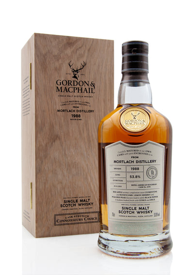 Mortlach 33 Year Old - 1988 | Cask 4594 | Connoisseurs Choice | Abbey Whisky Online