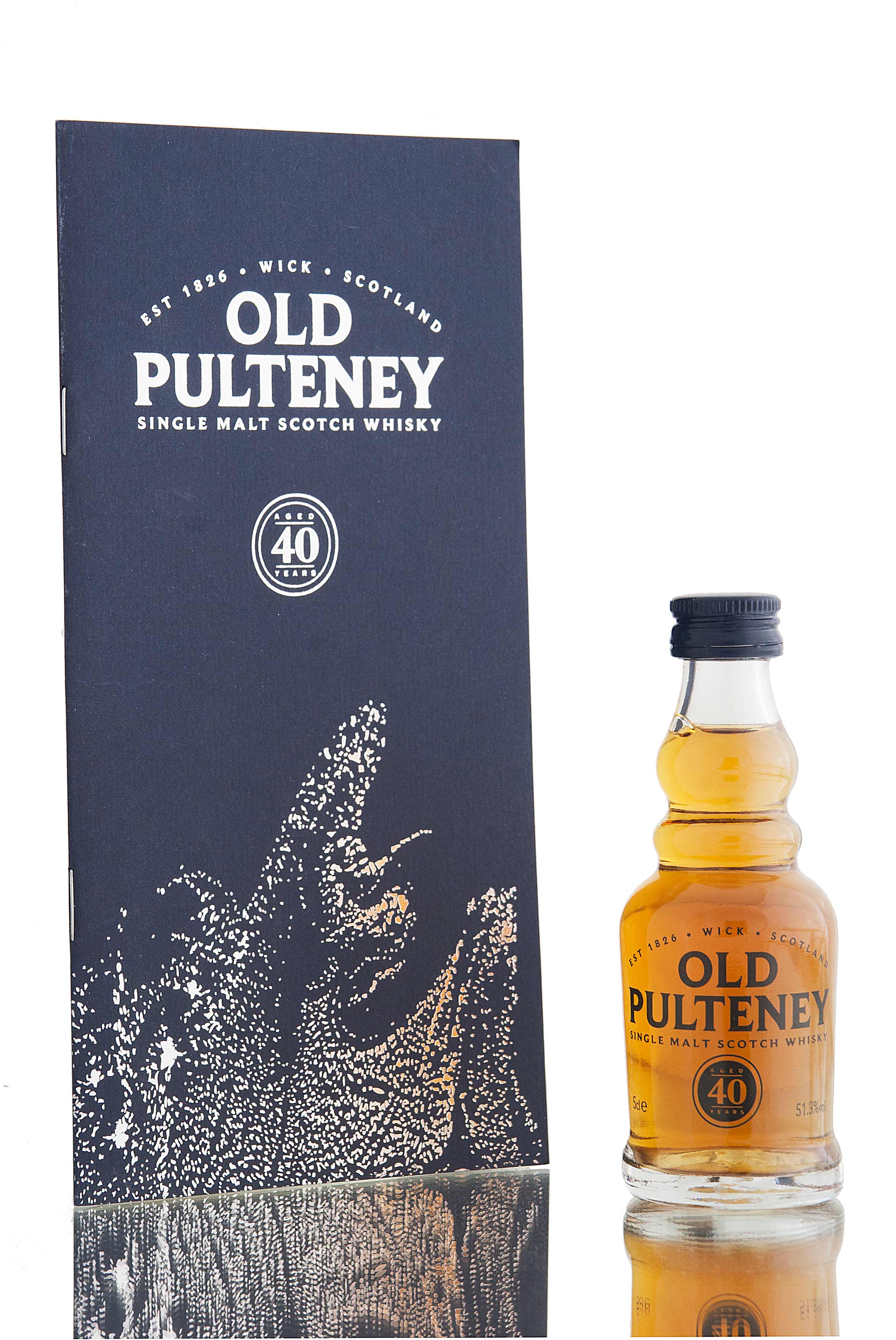 Old Pulteney 40 Year Old Miniature