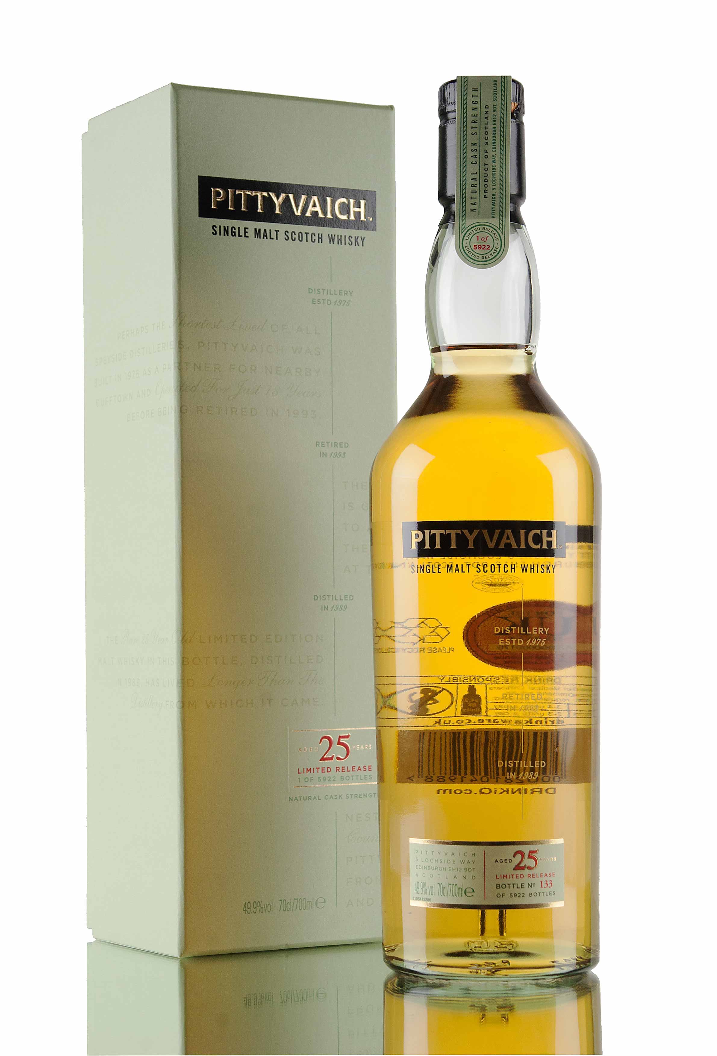 Pittyvaich 25 Year Old - 1989 / 2015 Special Release