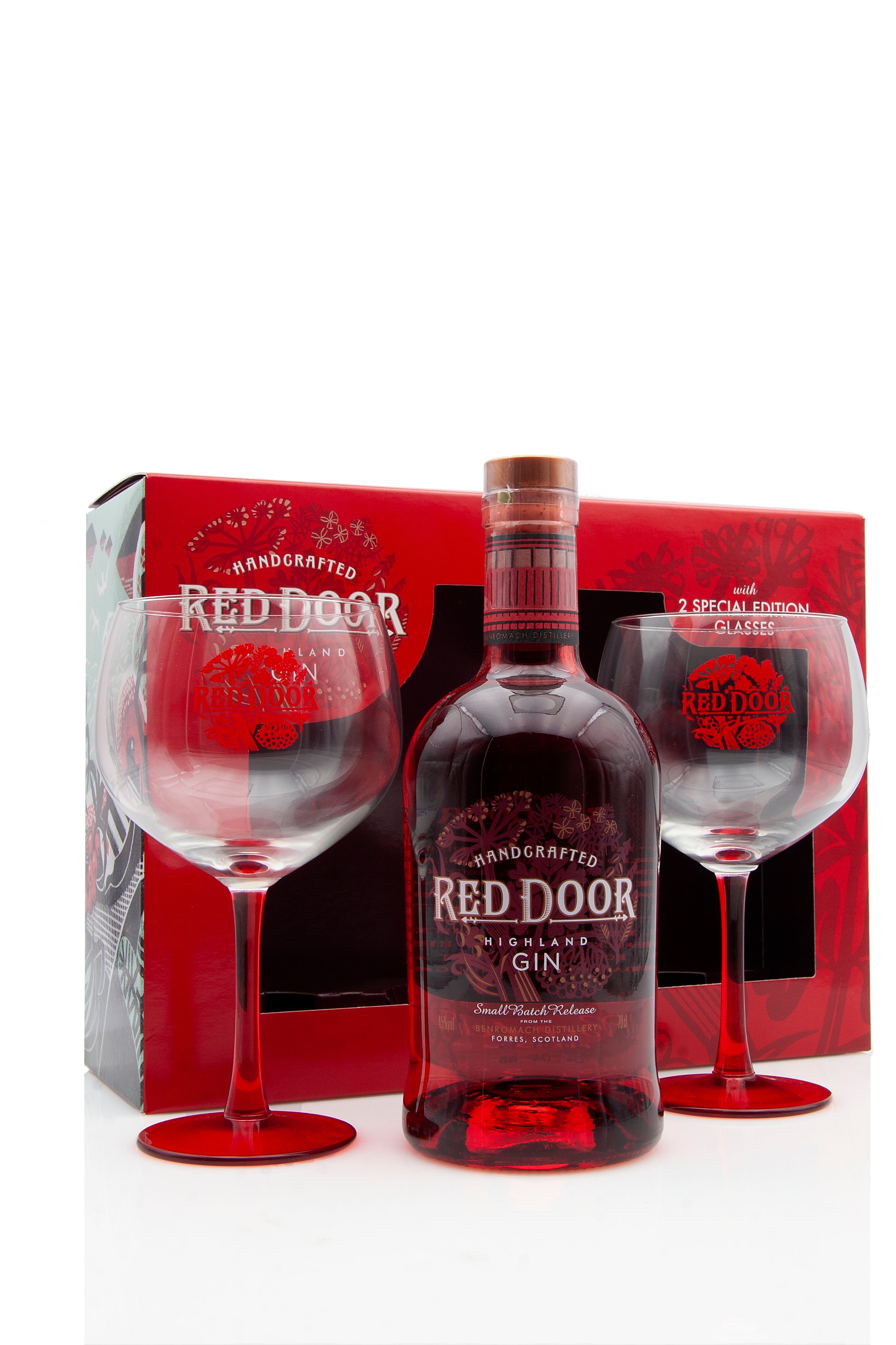 Red Door Gin - Glass Gift Pack