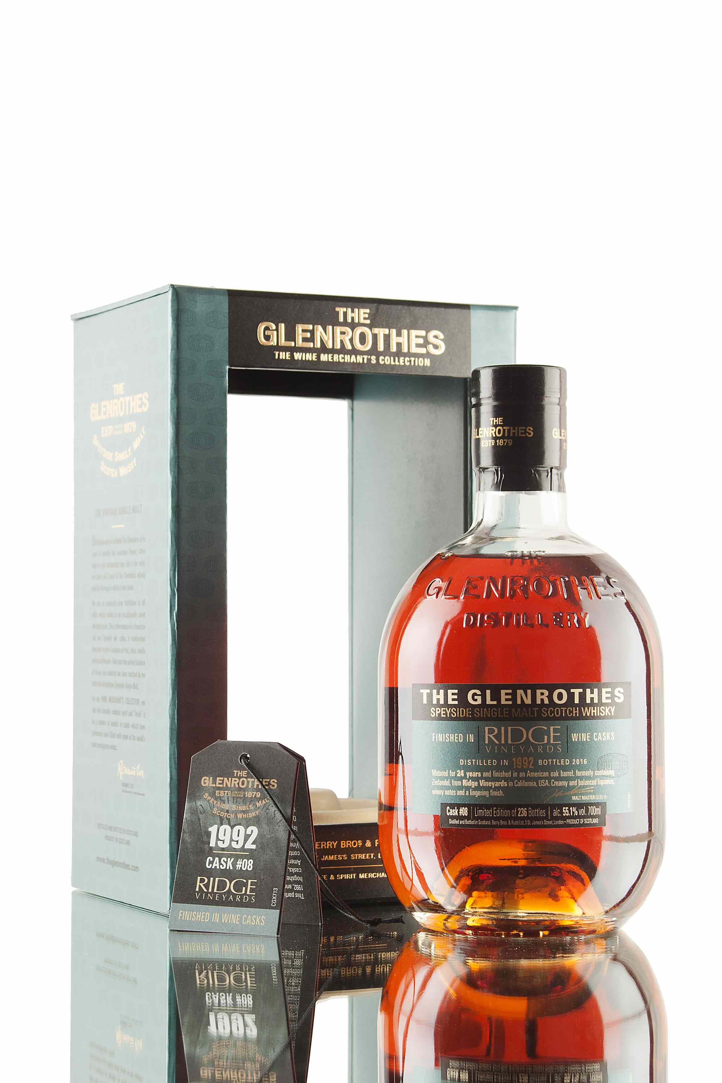 The Glenrothes Ridge Vineyards Cask #08 | Wine Merchant's Collection