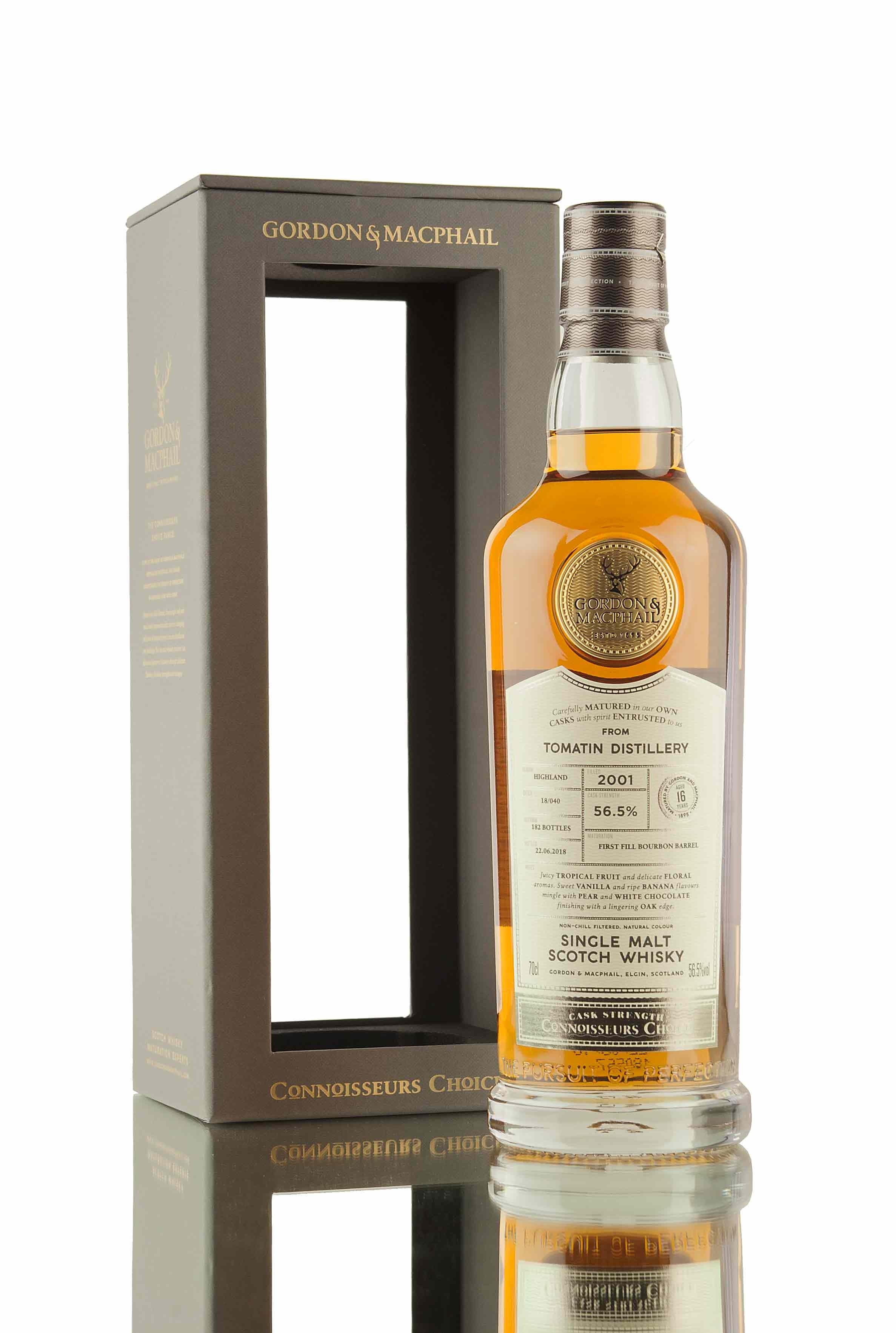 Tomatin 16 Year Old - 2001 | Connoisseurs Choice