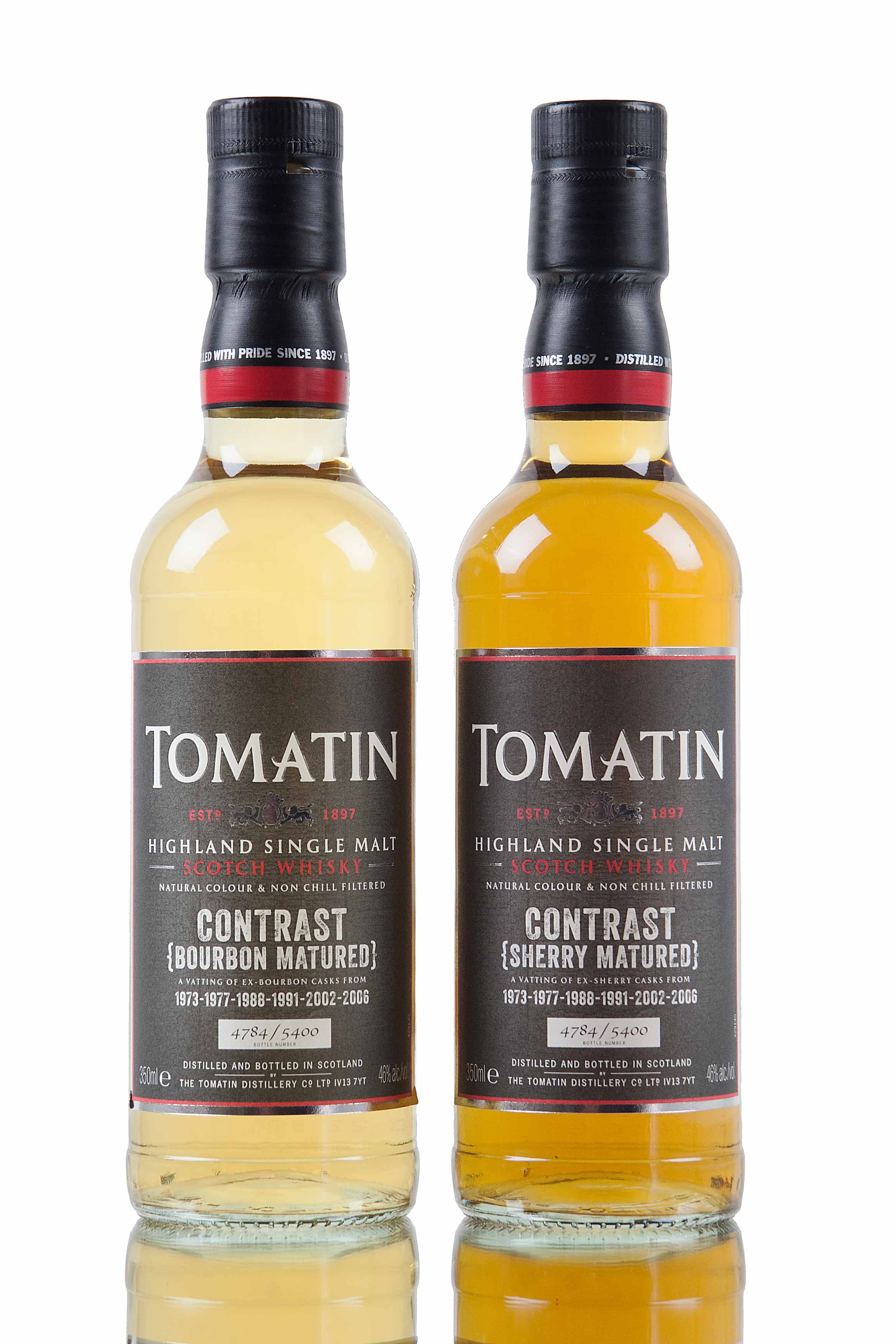 Tomatin Contrast / Limited Edition Double Whisky Pack