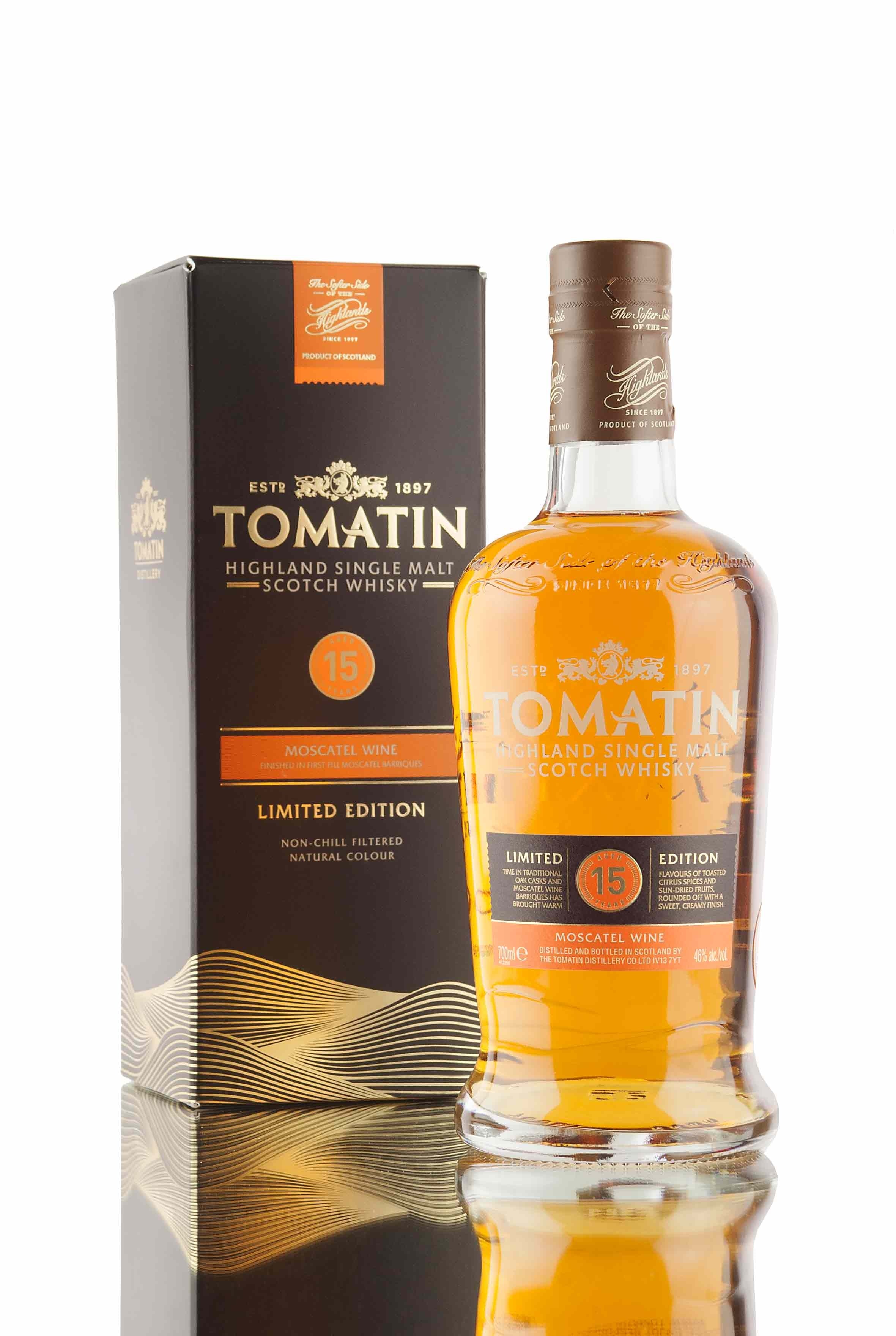 Tomatin 15 Year Old Moscatel Wine