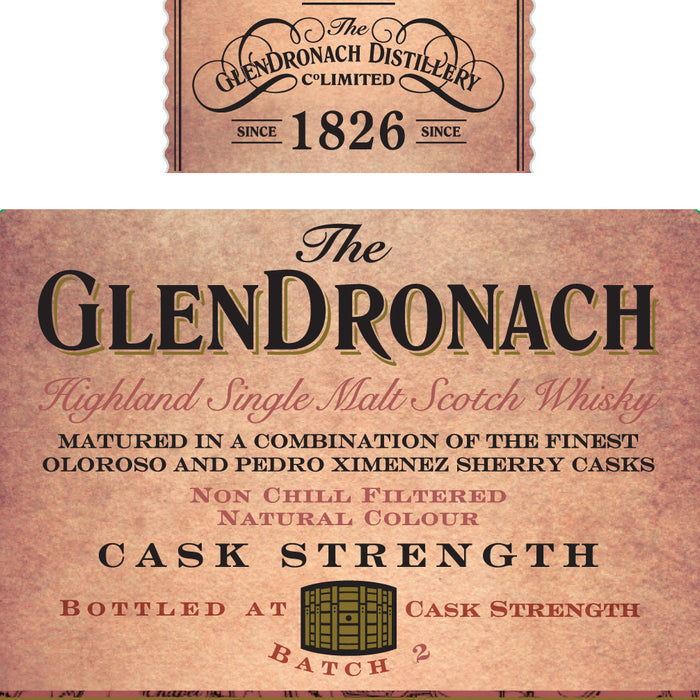 GlenDronach Cask Strength Batch 2