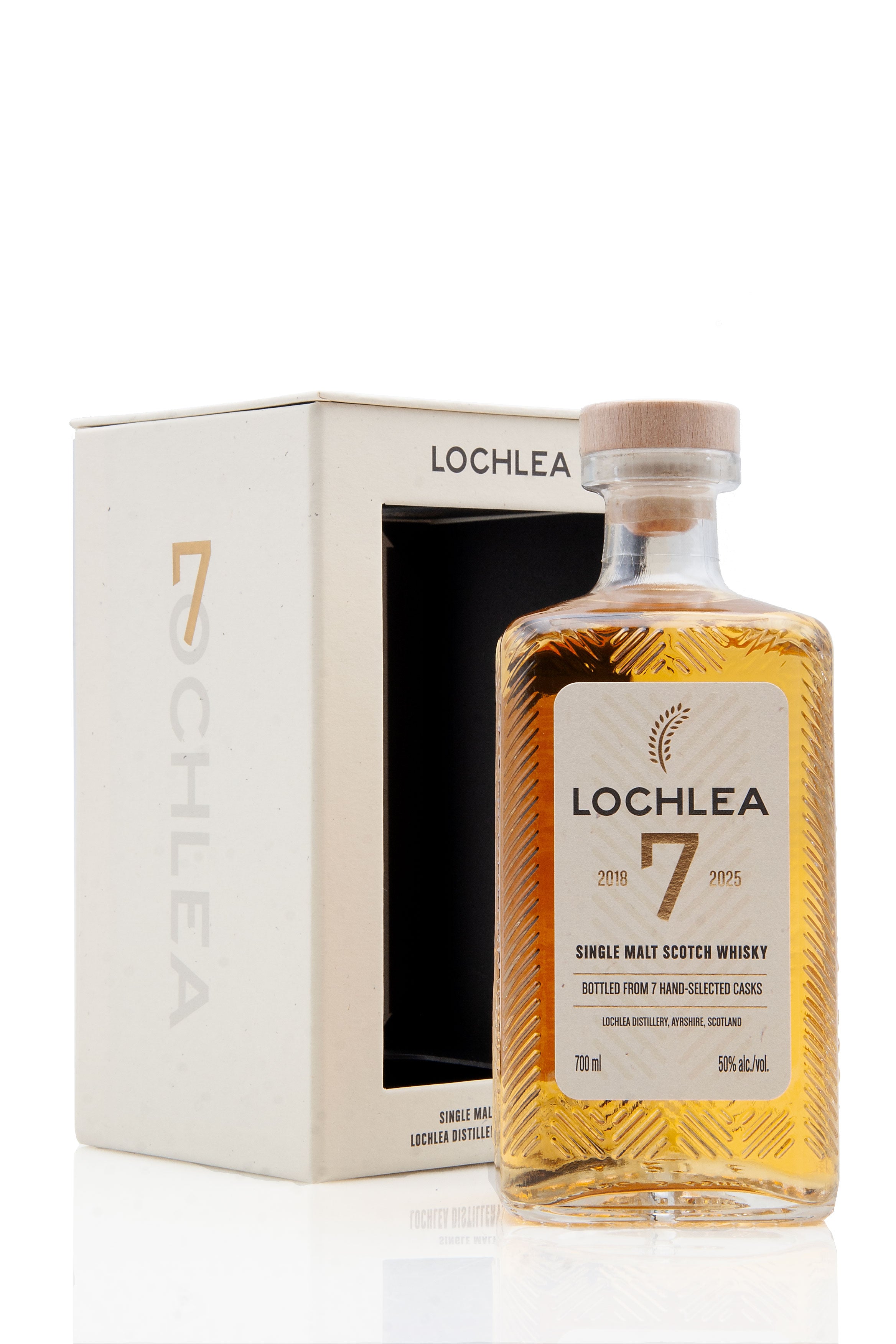 Lochlea 7 Year Old - 2018 Vintage | 1st Fill Bourbon Casks - 50%