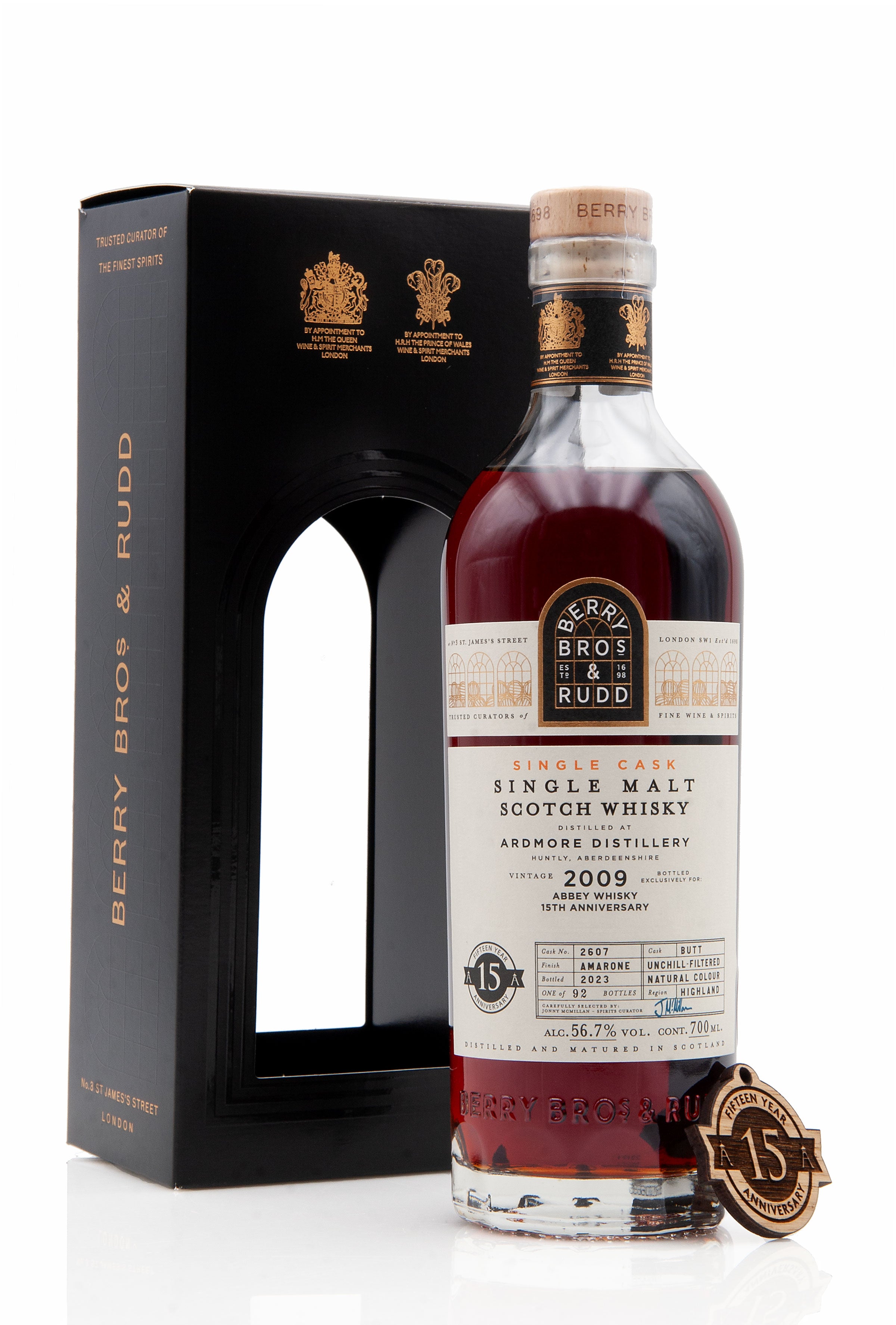 Ardmore 14 Year Old - 2009 | Cask 2607 | AW 15th Anniversary | Abbey Whisky