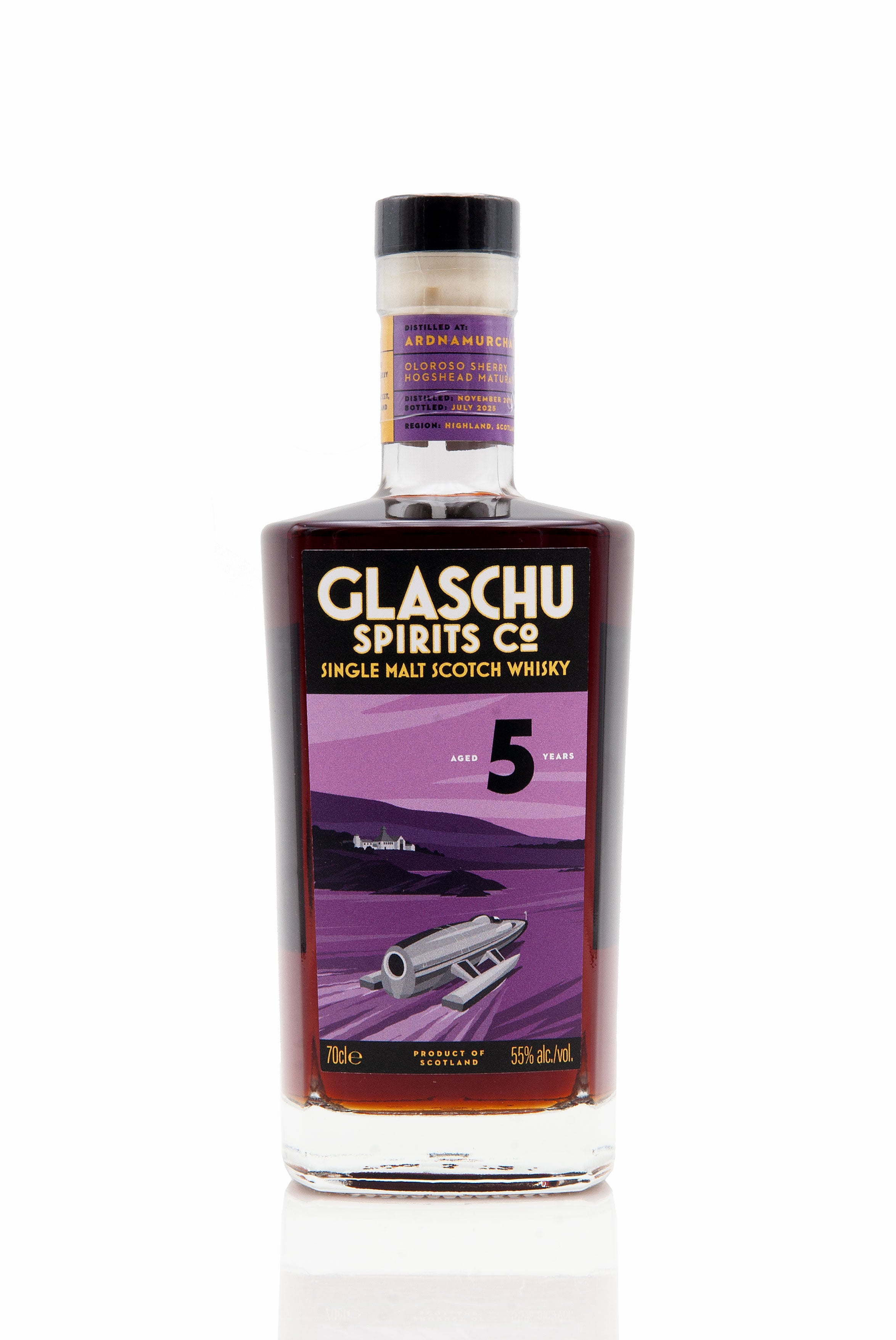 Ardnamurchan 5 Year Old - 2019 | Glaschu Spirits Co.
