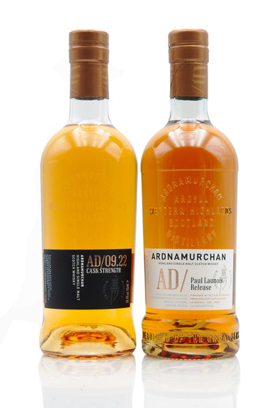 Ardnamurchan Whisky Bundle | Paul Launois + Cask Strength AD/09.22 | Abbey Whisky