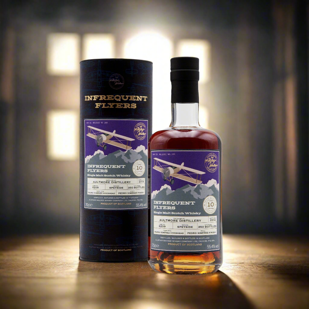 Aultmore 10 Year Old - 2014 | Cask 6209 | Infrequent Flyers Batch 18 (Includes 3cl Sample)
