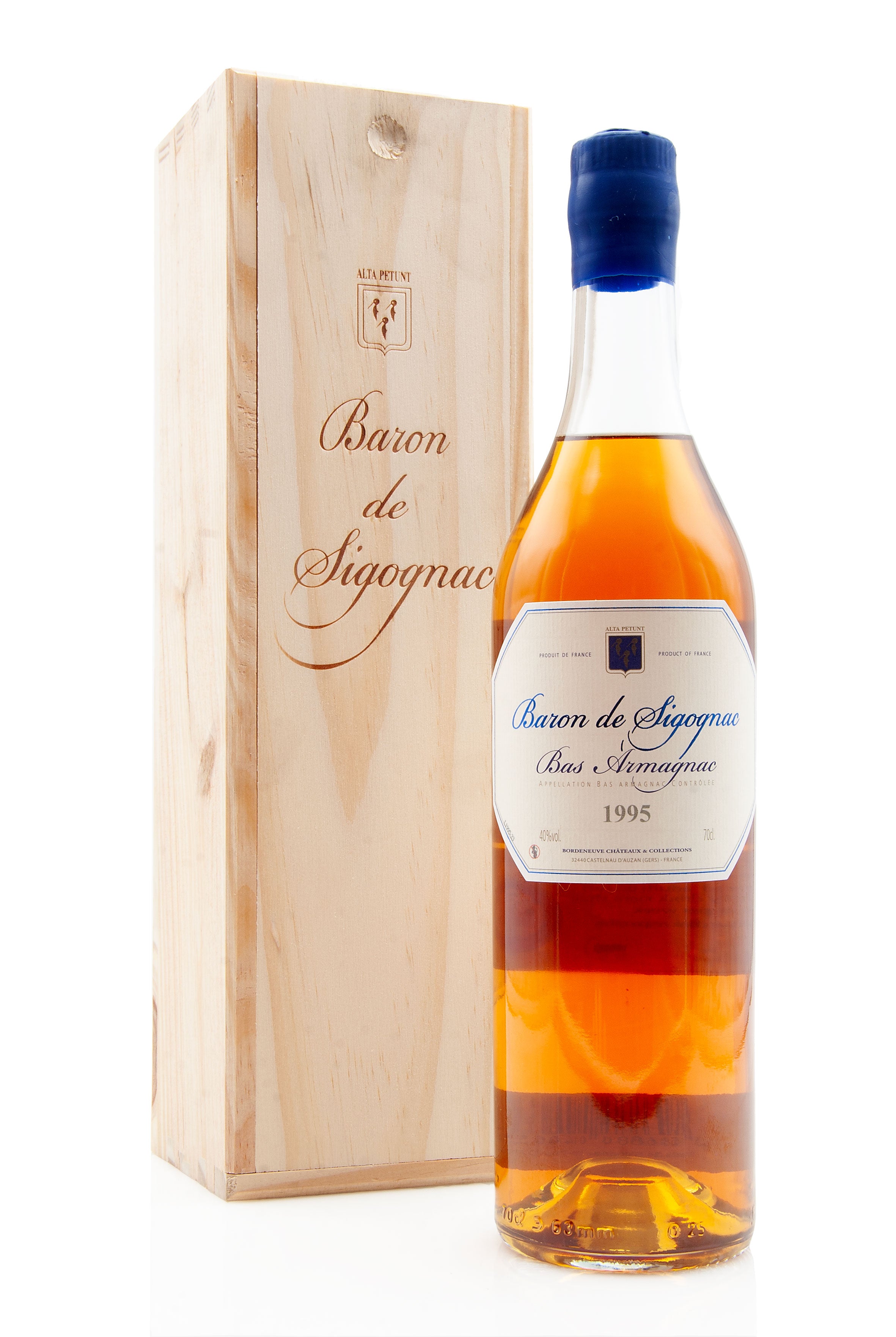 Baron de Sigognac 1995 Bas Armagnac | Abbey Whisky Online