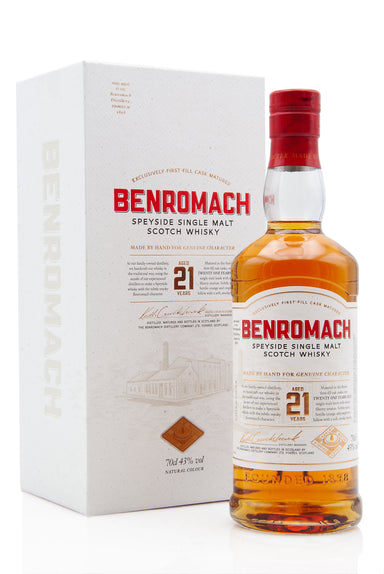 Benromach 21 Year Old Speyside Whisky | Abbey Whisky