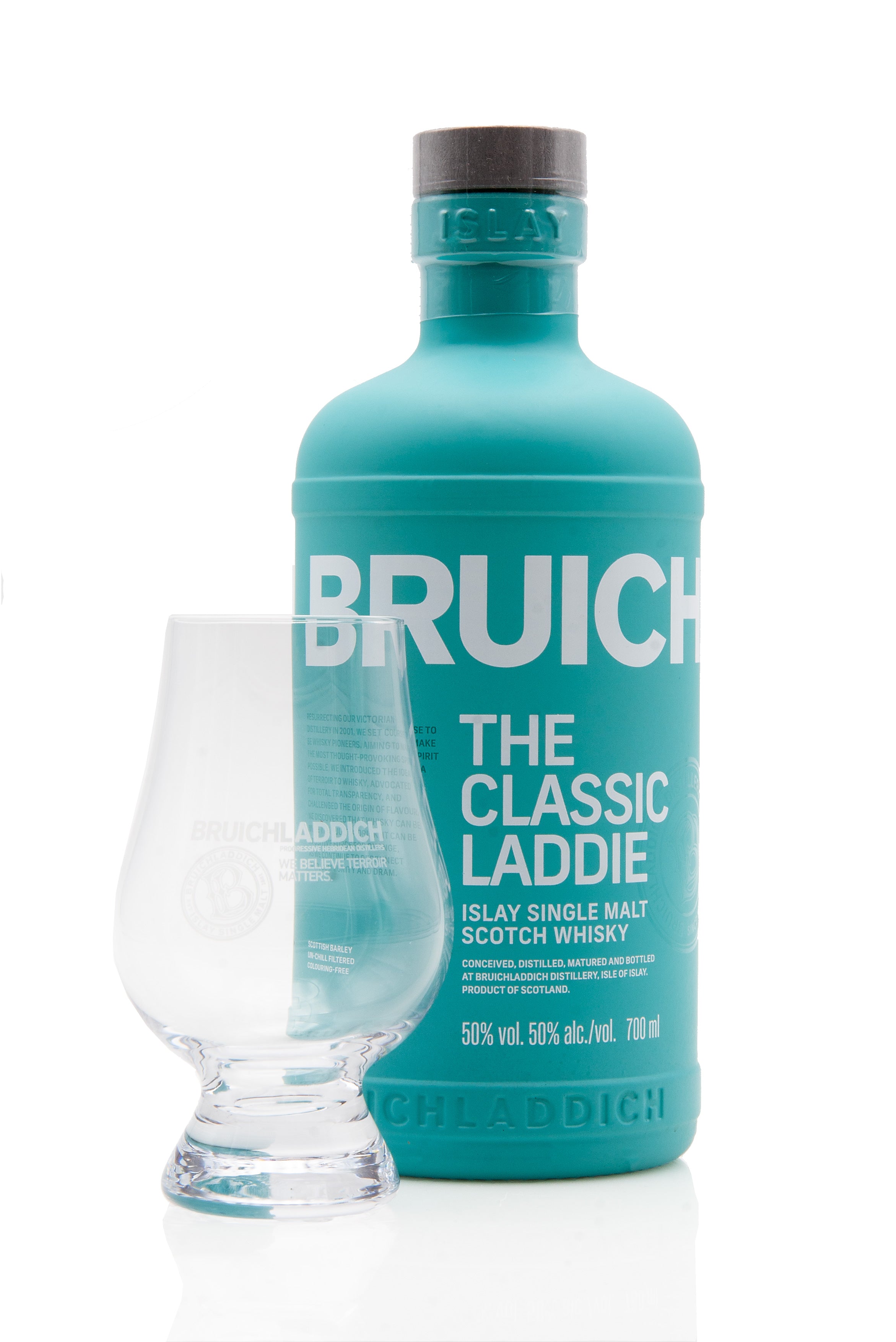 Bruichladdich Classic Laddie + Branded Tasting Glass | Islay Whisky | Abbey Whisky