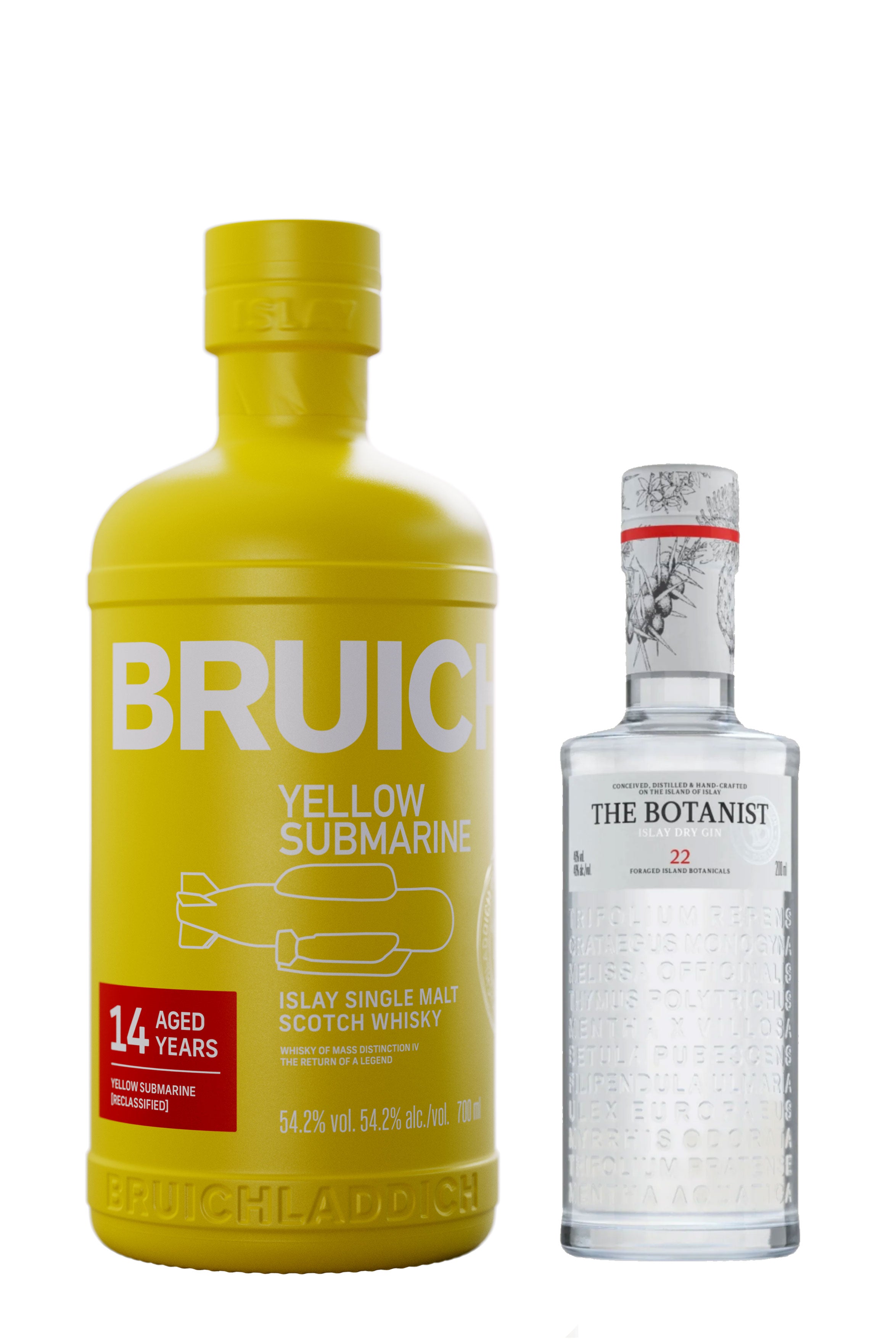 Bruichladdich Yellow Submarine III + 20cl The Botanist Gin