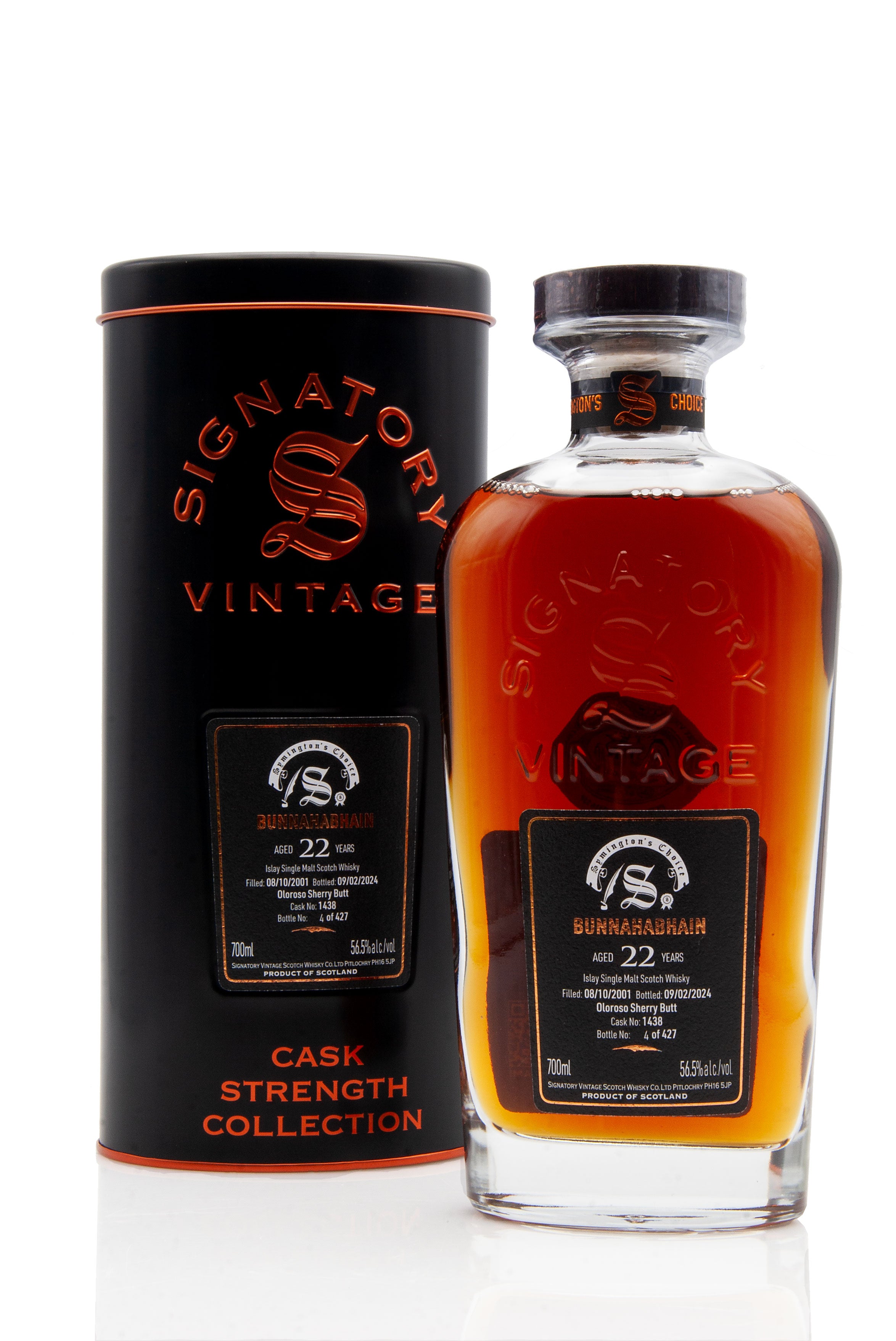 Bunnahabhain 22 Year Old - 2001 | Cask 1438 | Symington's Choice (Signatory) | Abbey Whisky