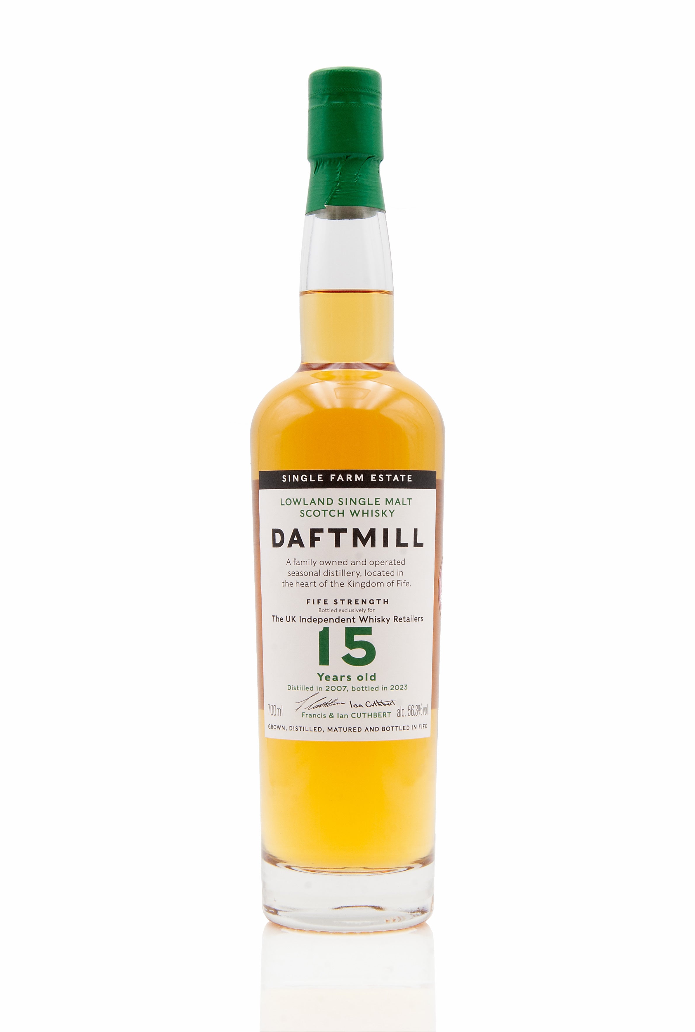 Daftmill 15 Year Old Cask Strength - 56.3% | Bottled 2023