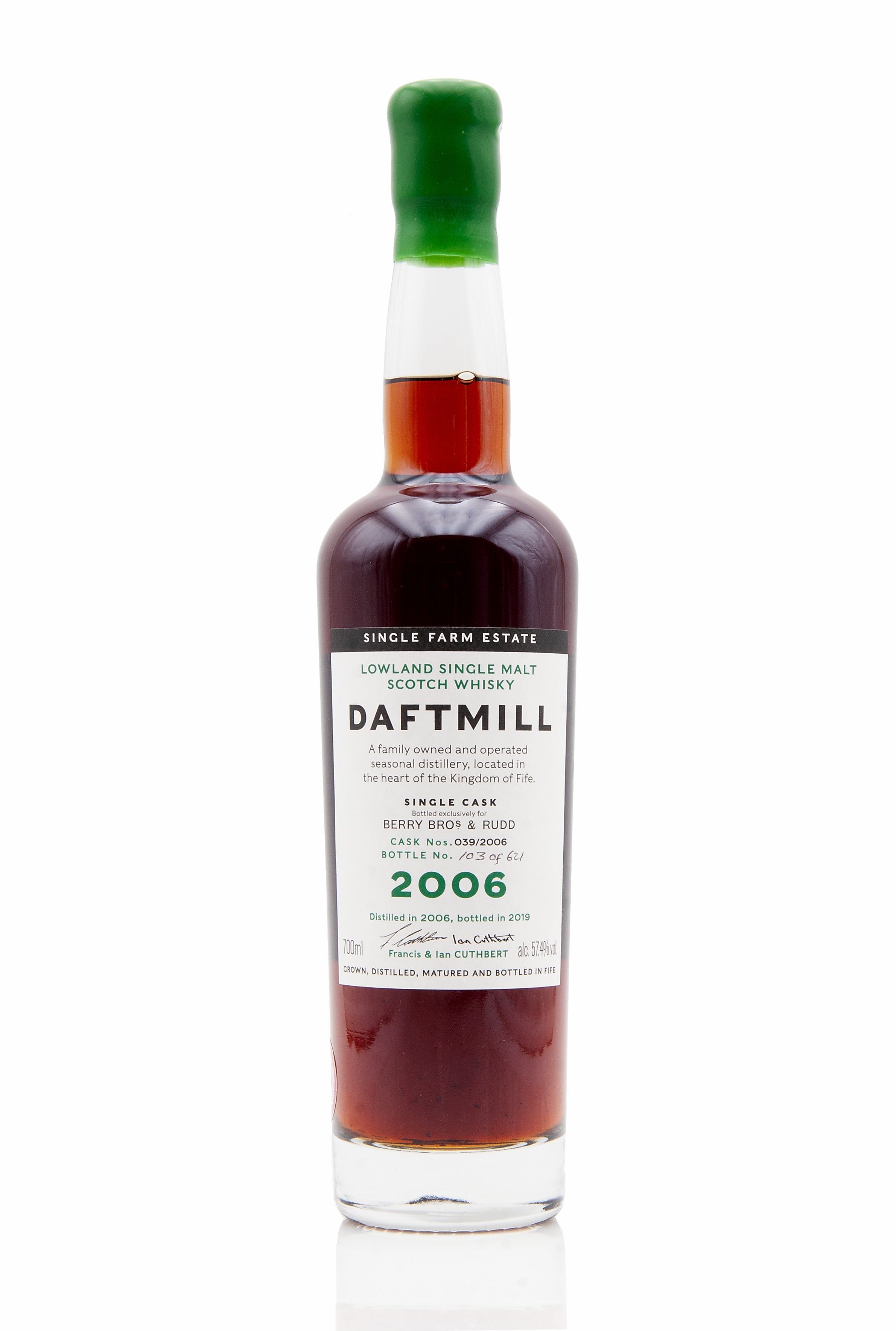 Daftmill 12 Year Old - 2006 | Cask 39/2006 - Berry Bros & Rudd | Abbey Whisky