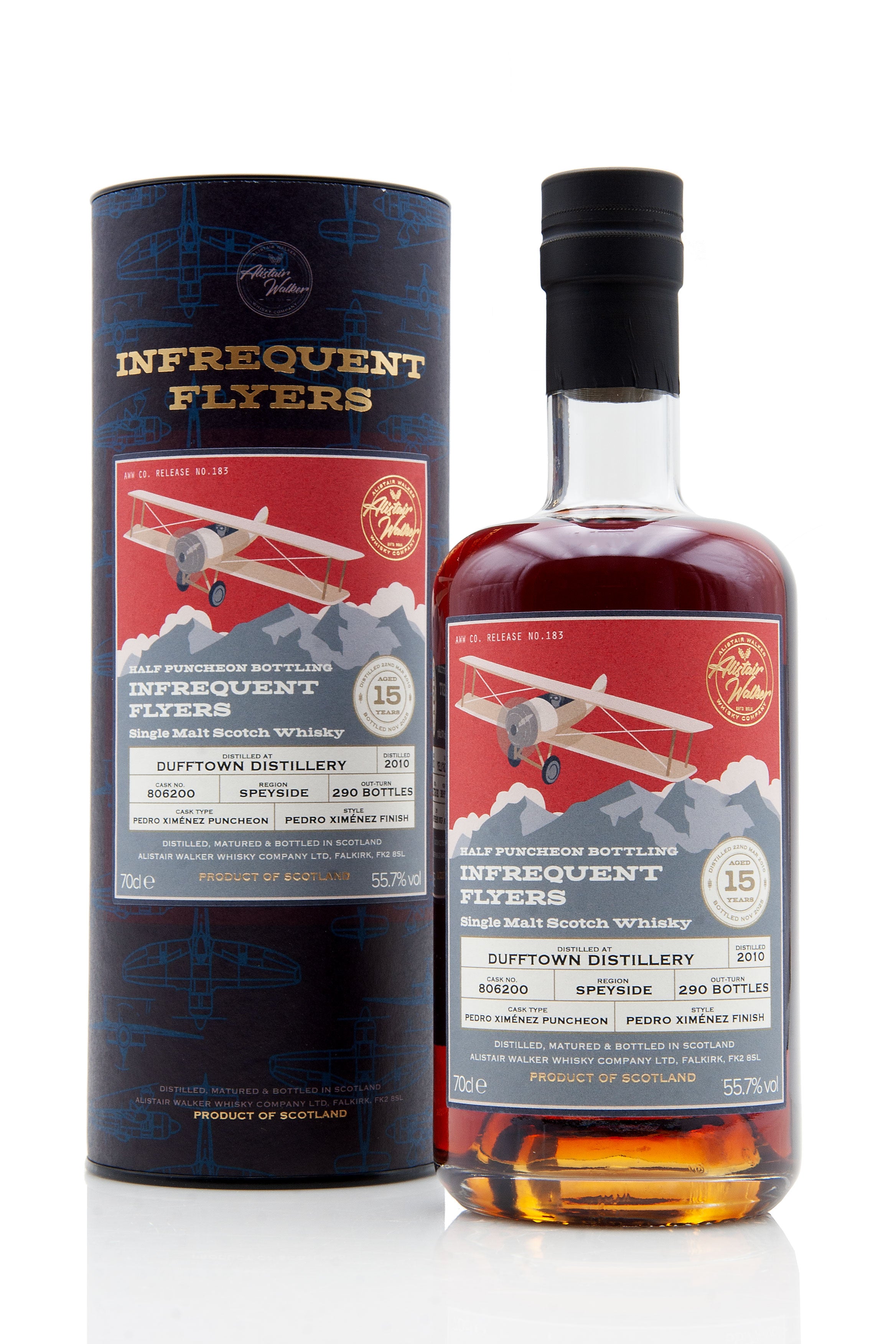 Dufftown 15 Year Old - 2010 | Cask 806200 | Infrequent Flyers Batch 20 | Abbey Whisky