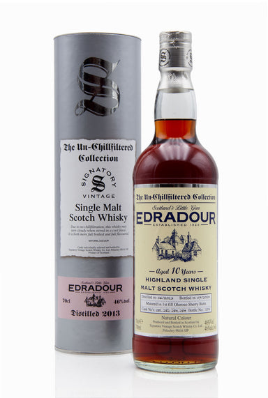 Edradour 10 Year Old - 2013 | Casks 281-284 | Un-Chillfiltered Collection (Signatory) | Abbey Whisky