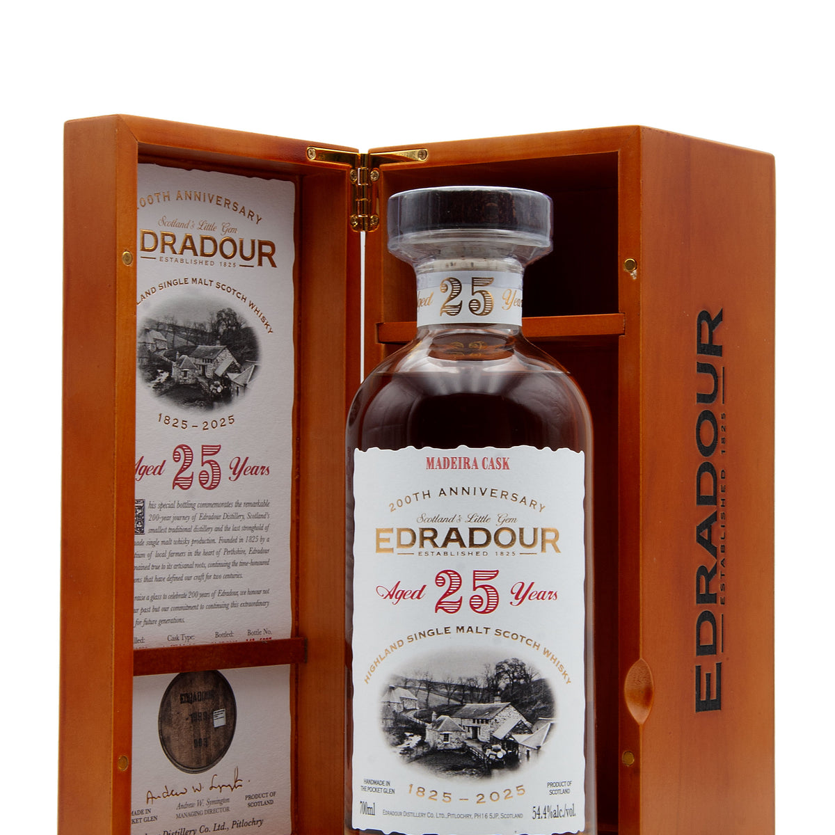 Edradour 25 Year Old - 1999 | Madeira Cask #903 | 200th