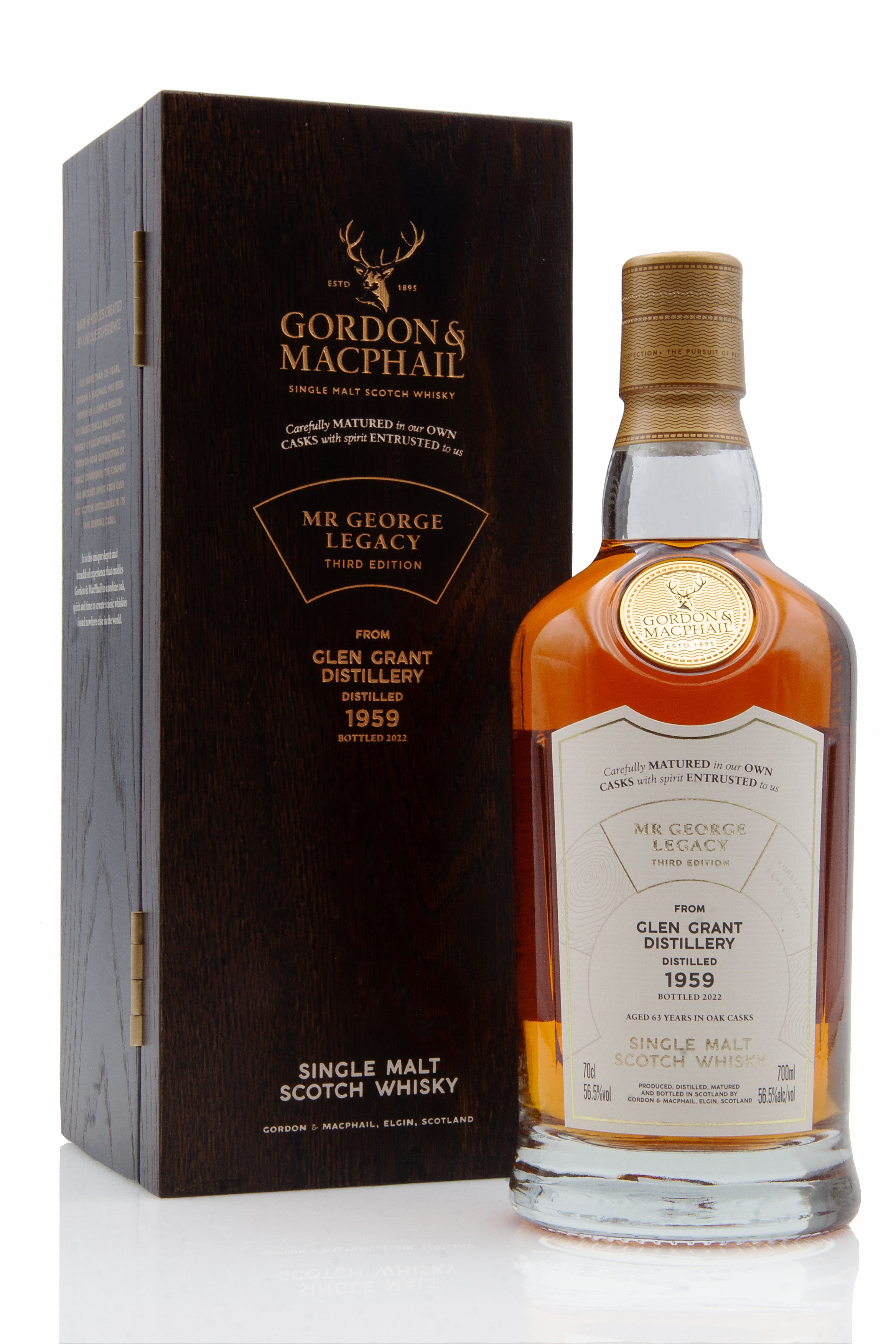 Glen Grant 63 Year Old - 1959 | Cask 3665 | Mr George Legacy Third Edition