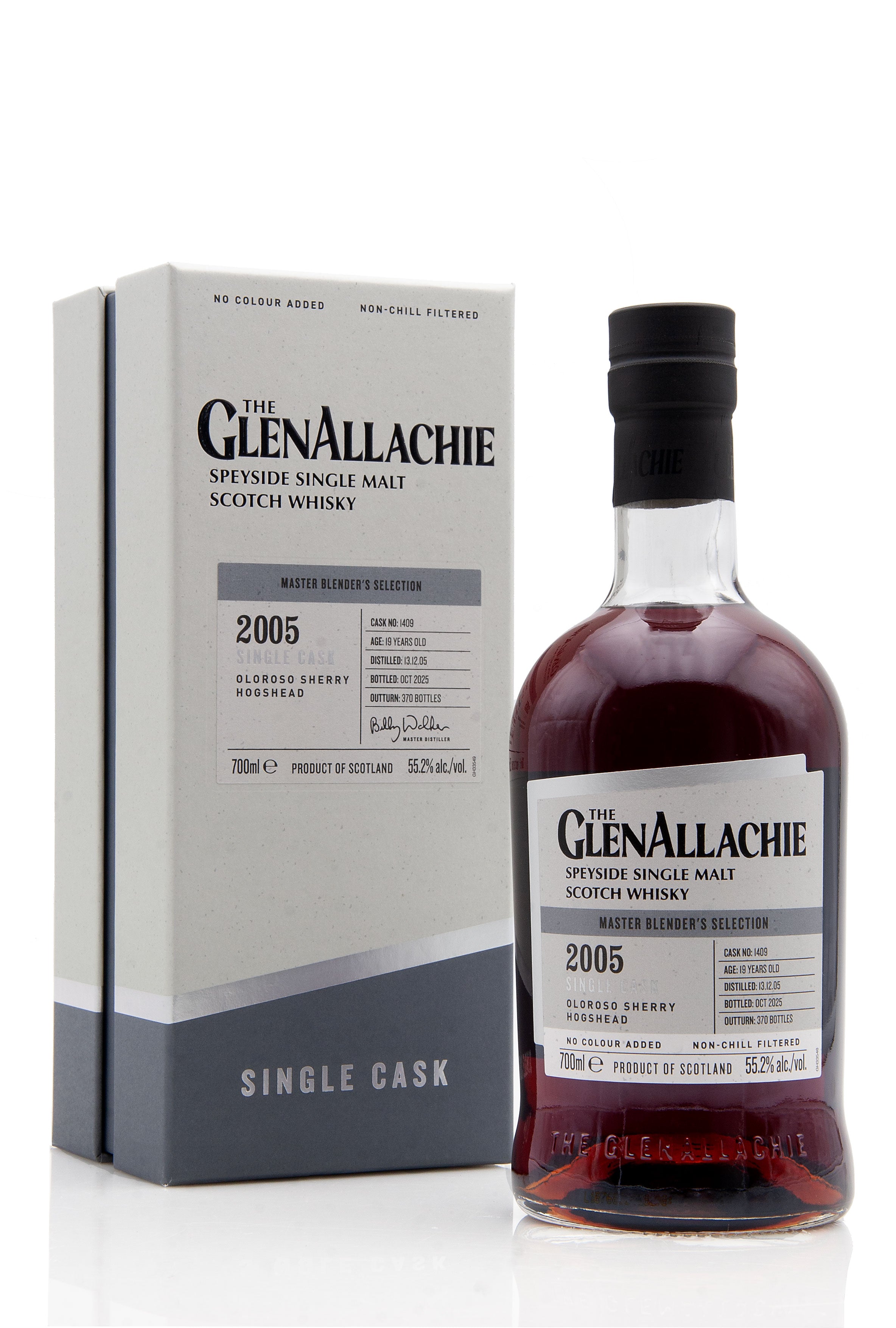 GlenAllachie 19 Year Old - 2005 | Cask 1409 | Master Blender's Selection | Abbey Whisky