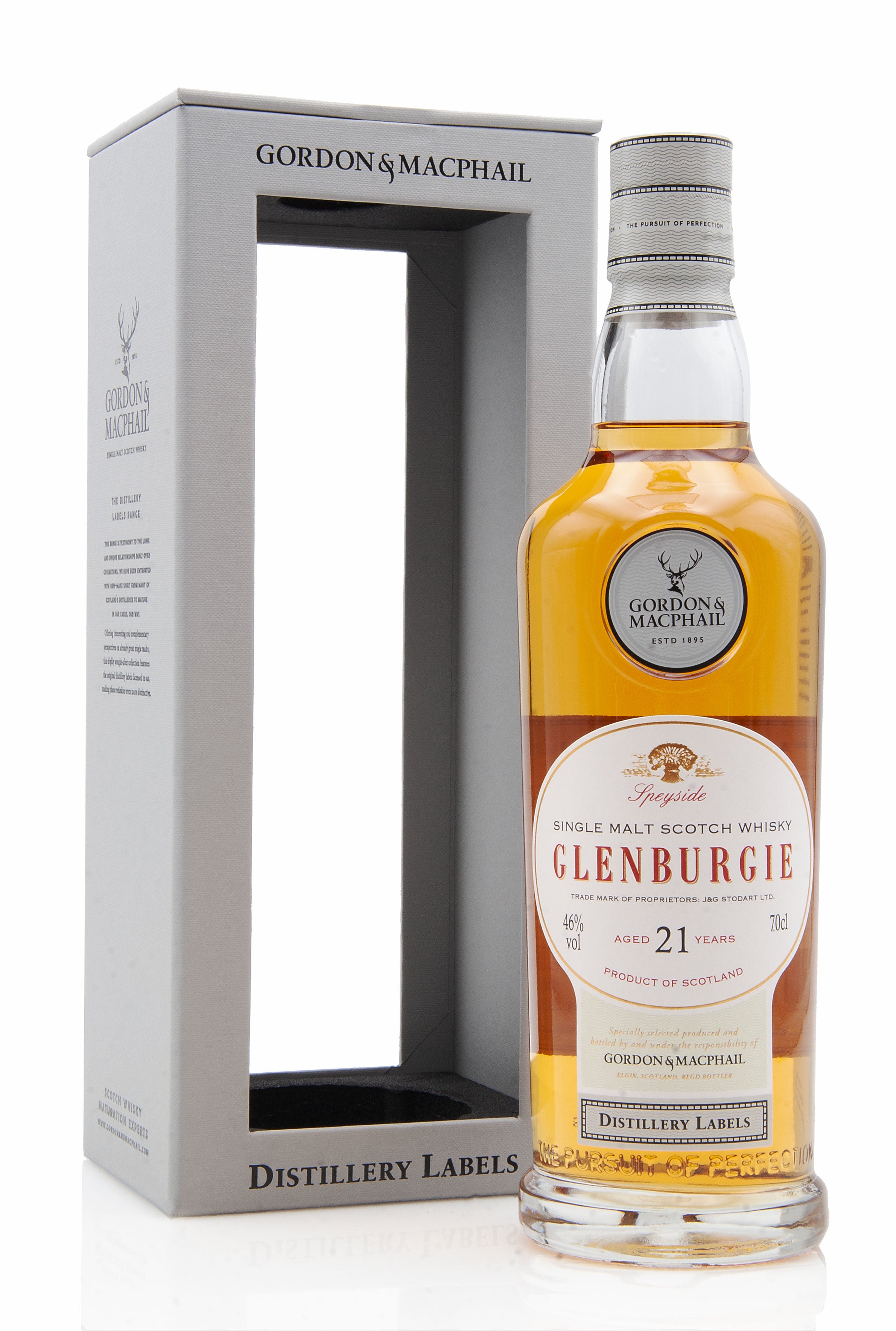Glenburgie 21 Year Old | Distillery Labels (G&M) - Bottled 2023