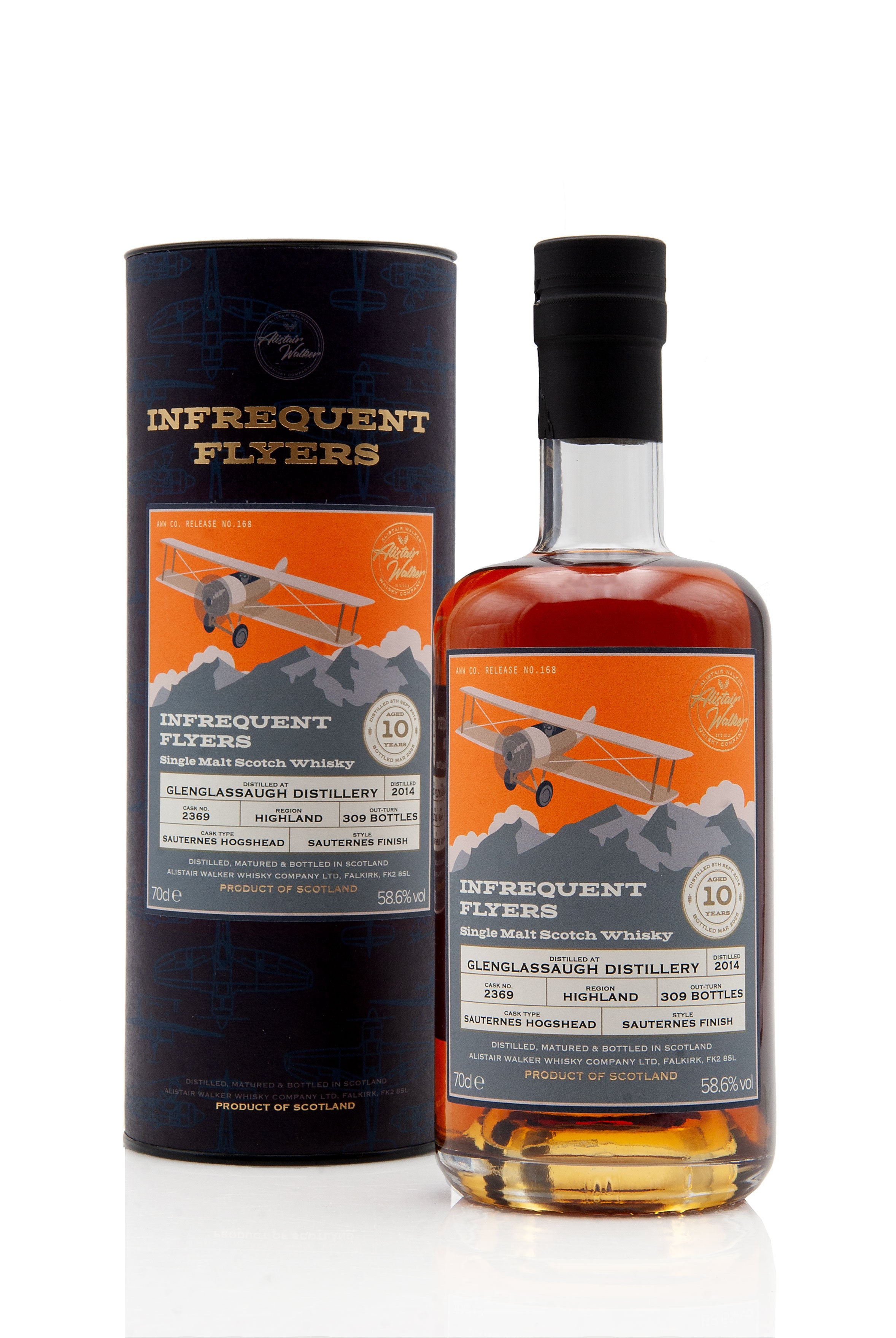 Glenglassaugh 10 Year Old - 2014 | Cask 2369 | Infrequent Flyers Batch 18 | Abbey Whisky