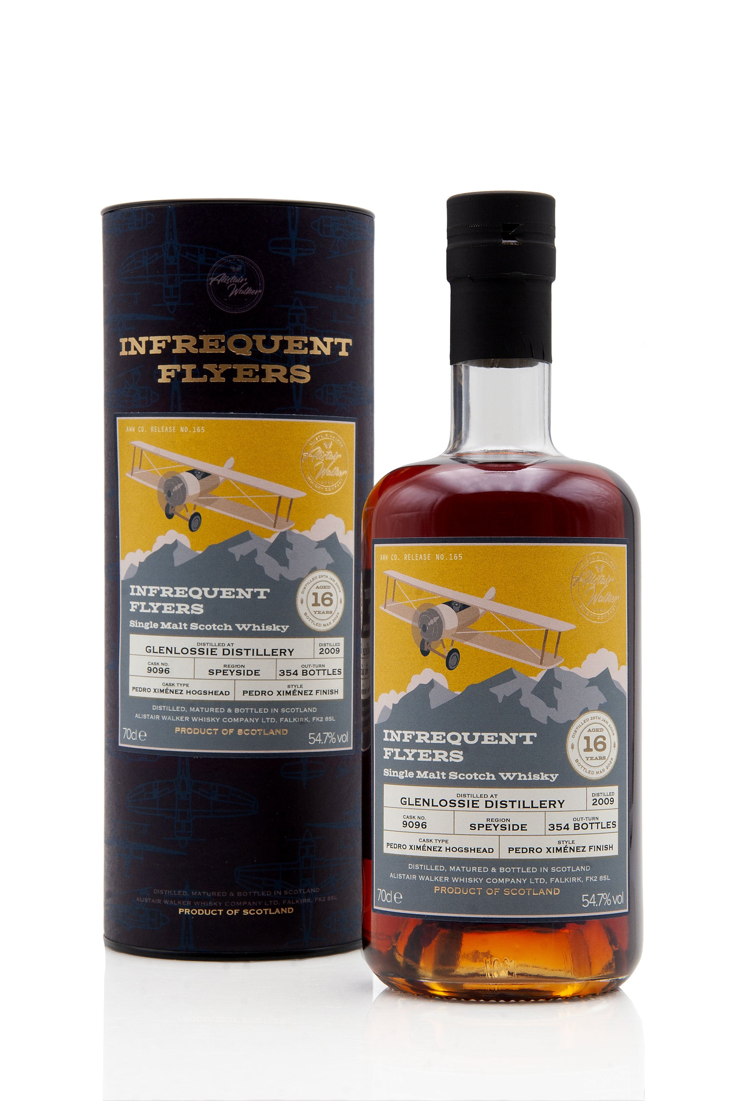 Glenlossie 16 Year Old - 2009 | Cask 9096 | Infrequent Flyers Batch 18 | Abbey Whisky