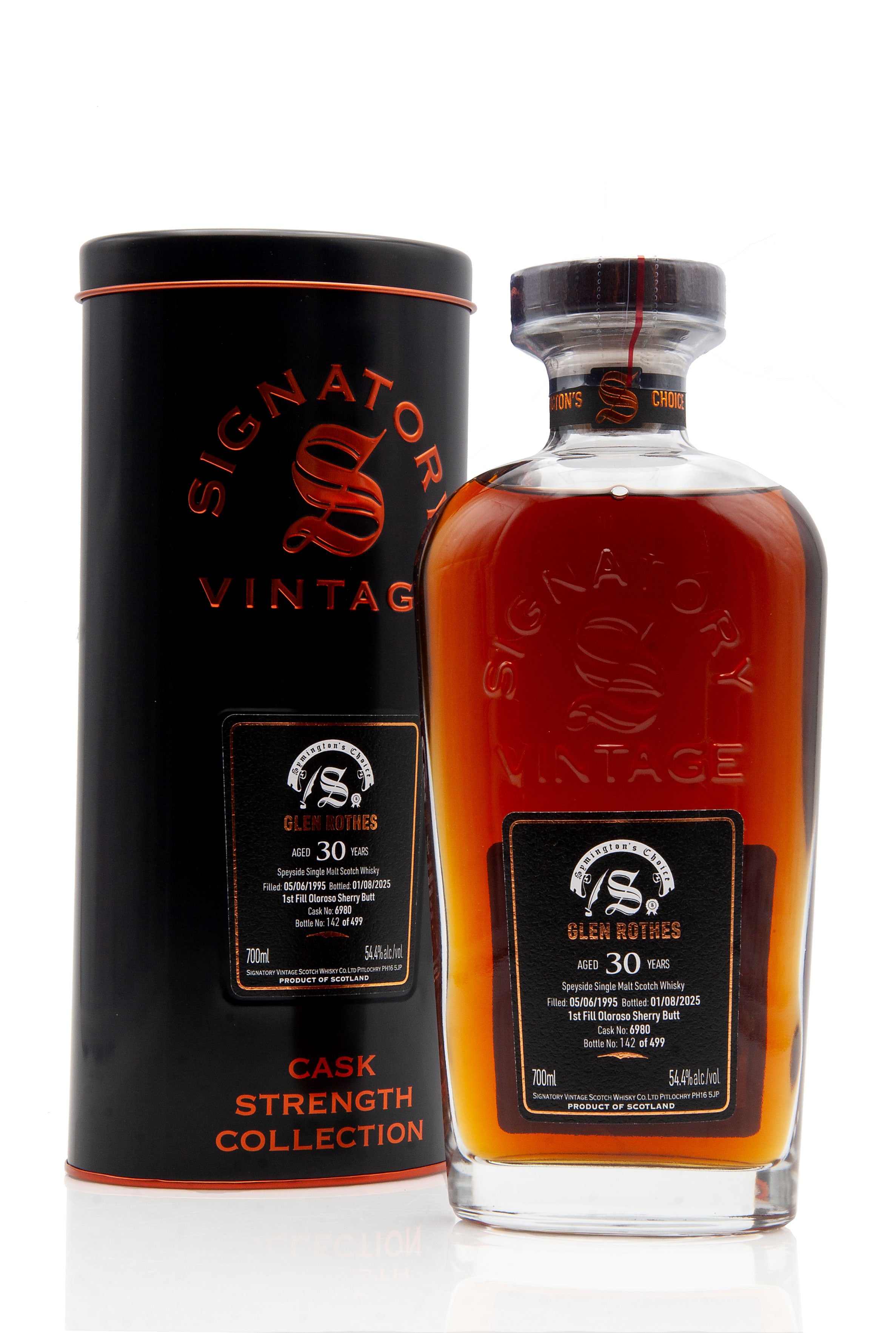 Glen Rothes 30 Year Old - 1995 | Cask 6980 | Symington's Choice (Signatory)