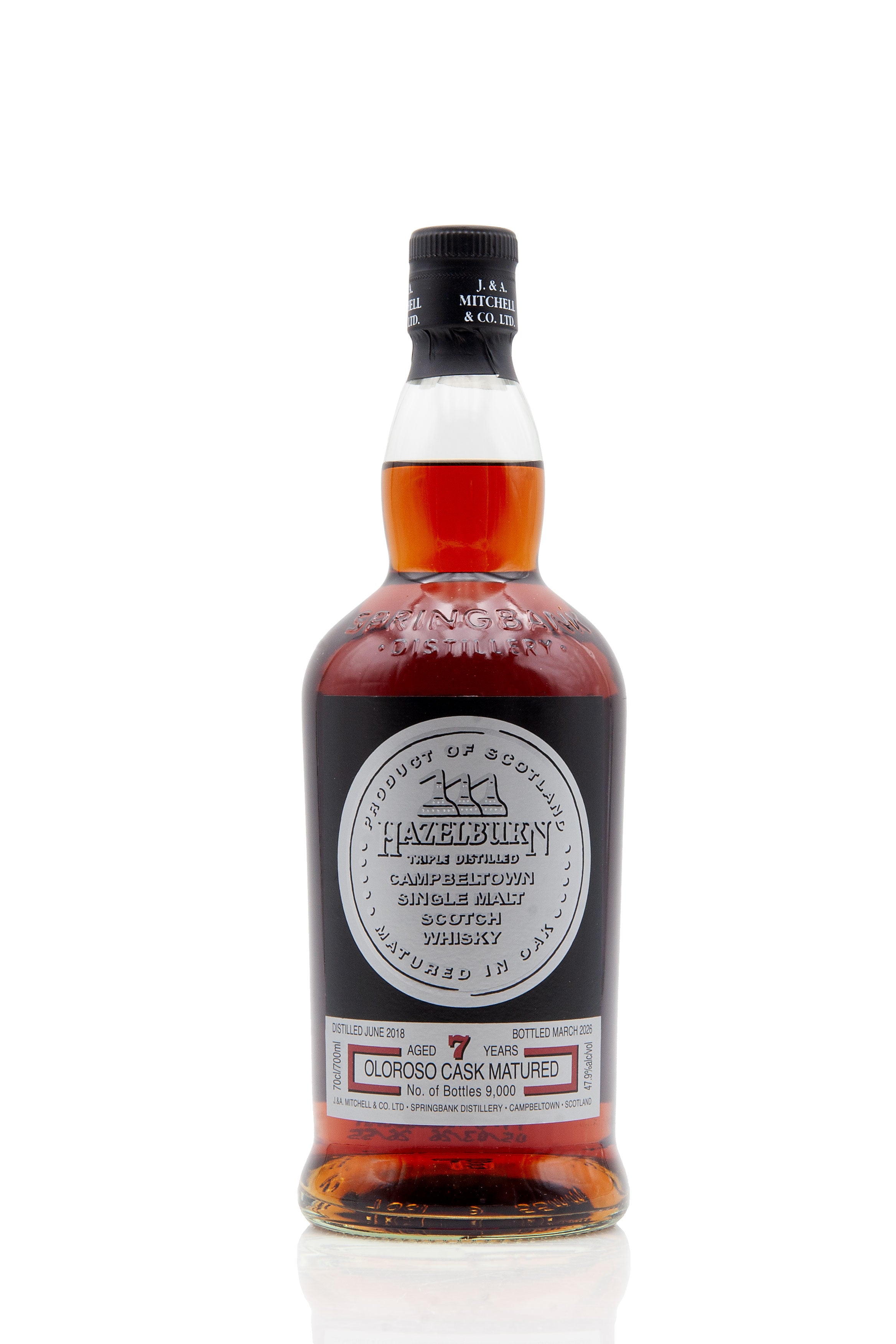 Hazelburn 7 Year Old Oloroso Cask Matured | 2026 Release